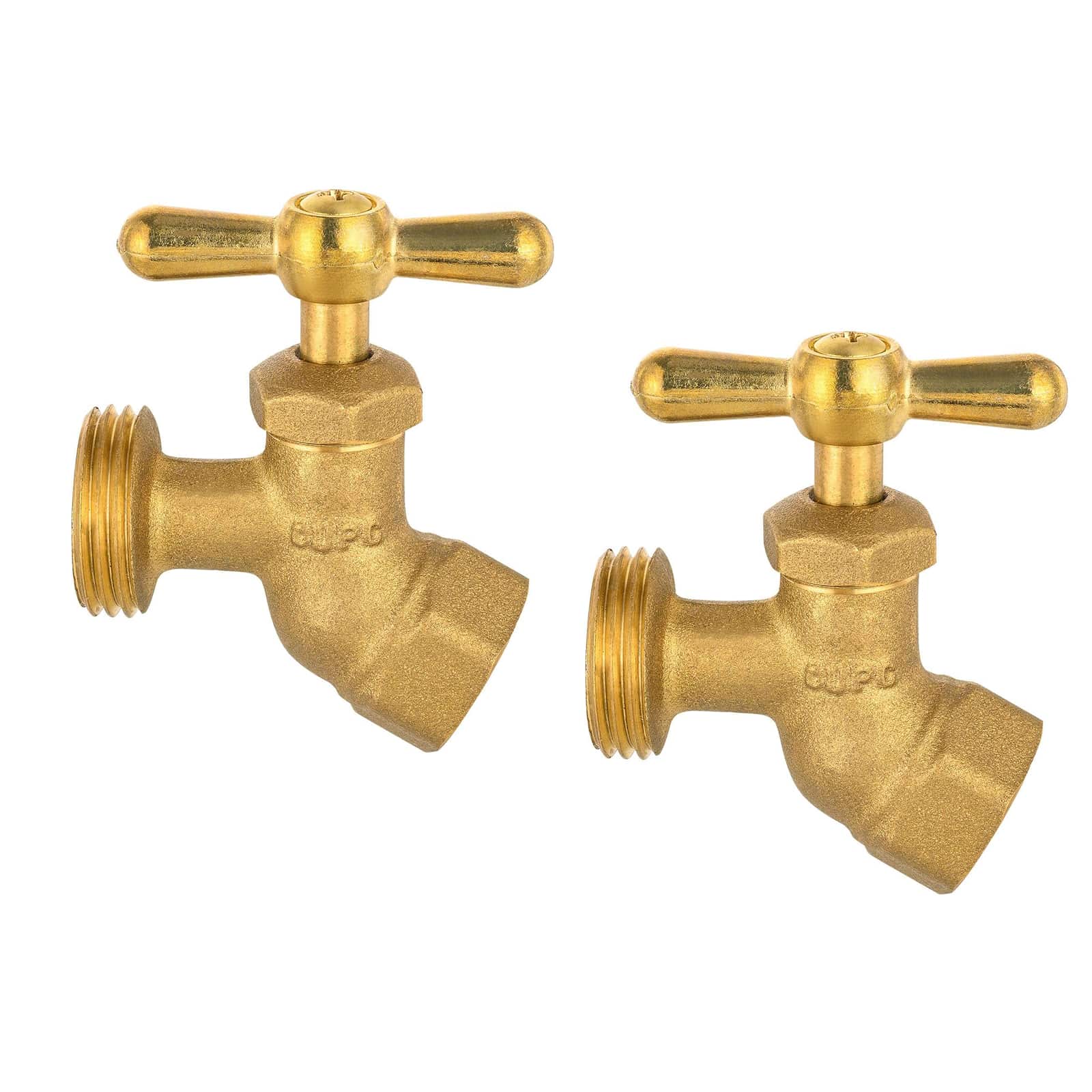 fip x mht brass no kink hose bibb lead free 6