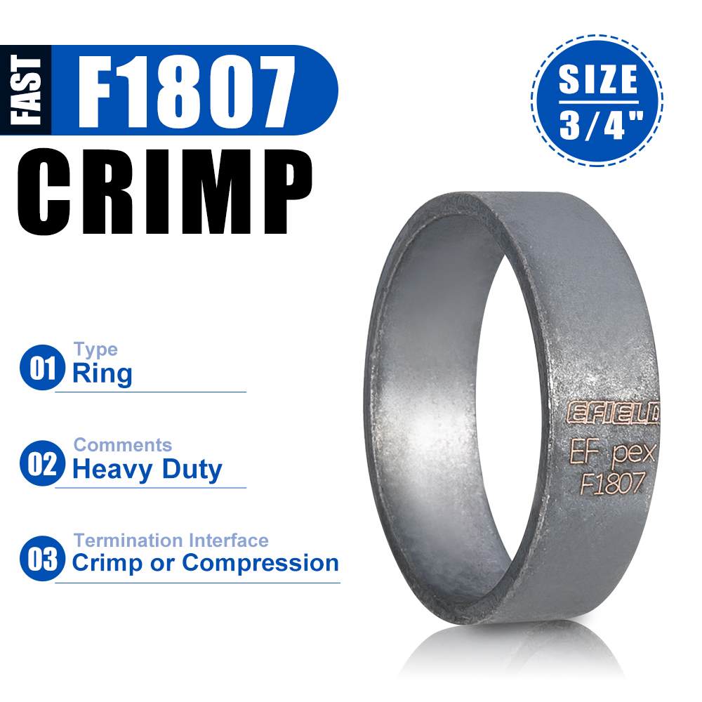 pex copper rings 3/4