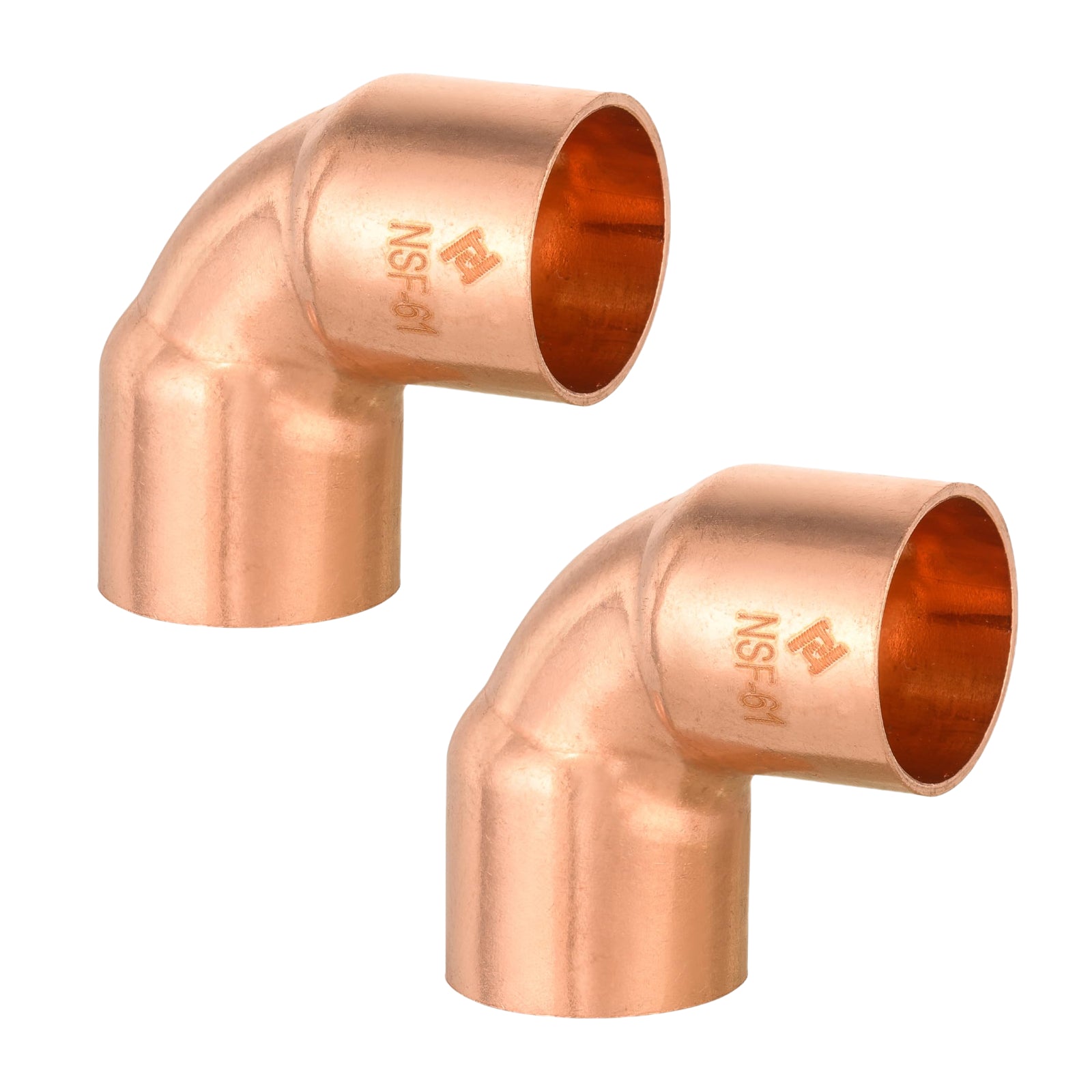 copper 90 long turn elbow pick size to add 2