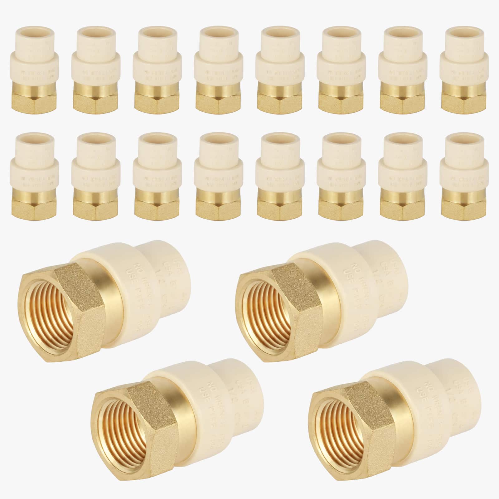cpvc x female brass adapter lead free 9