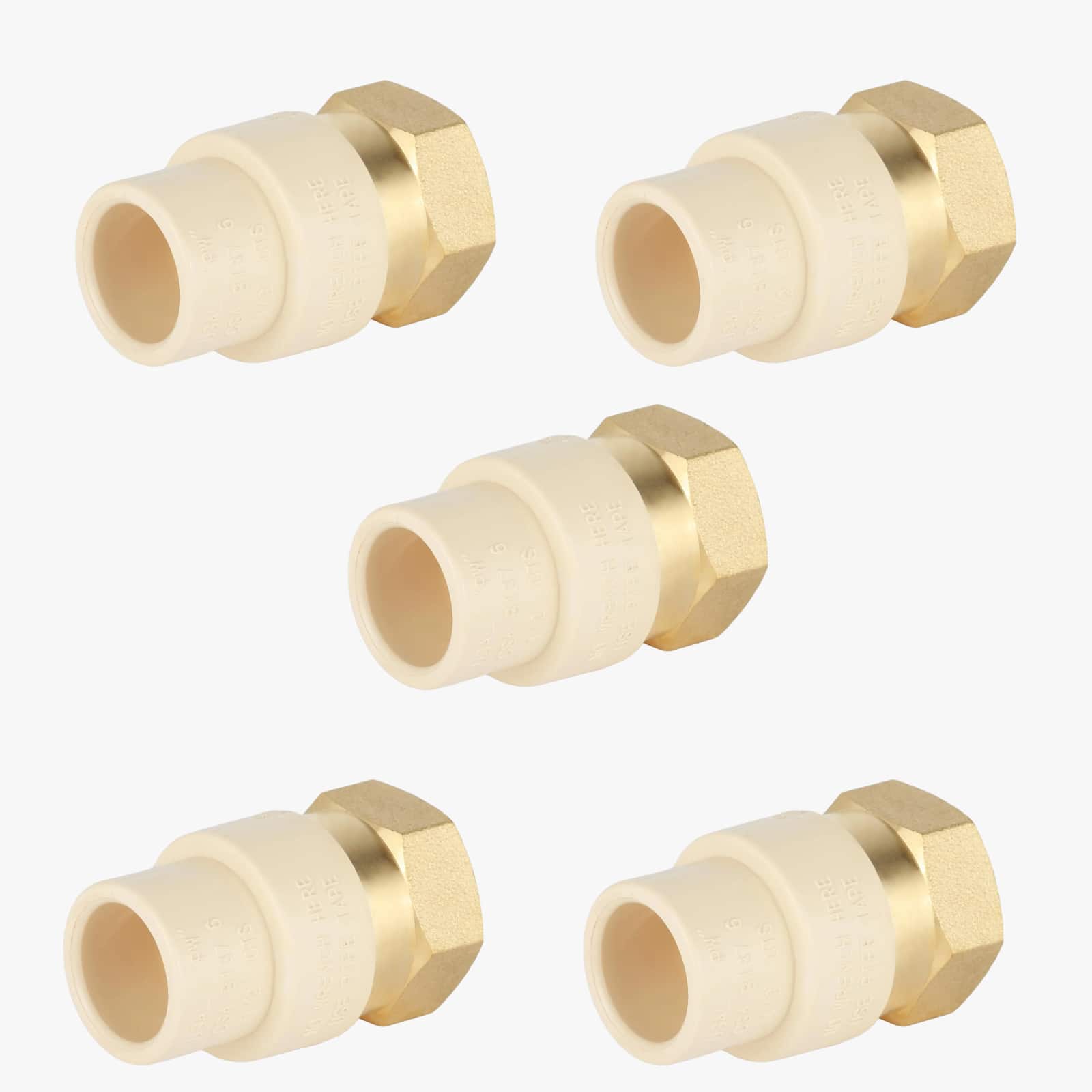 cpvc x female brass adapter lead free 7