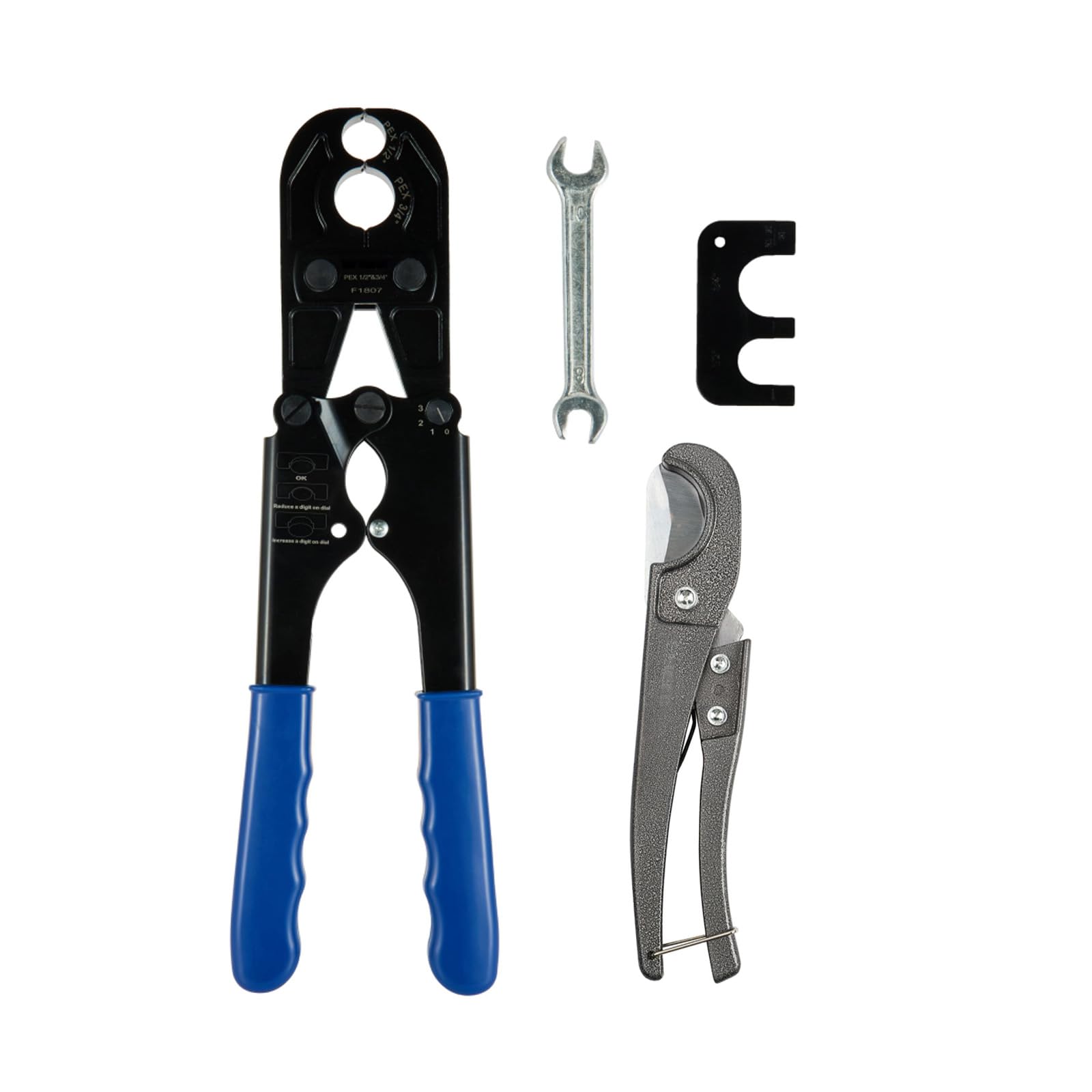 pex crimping tool pick size to add