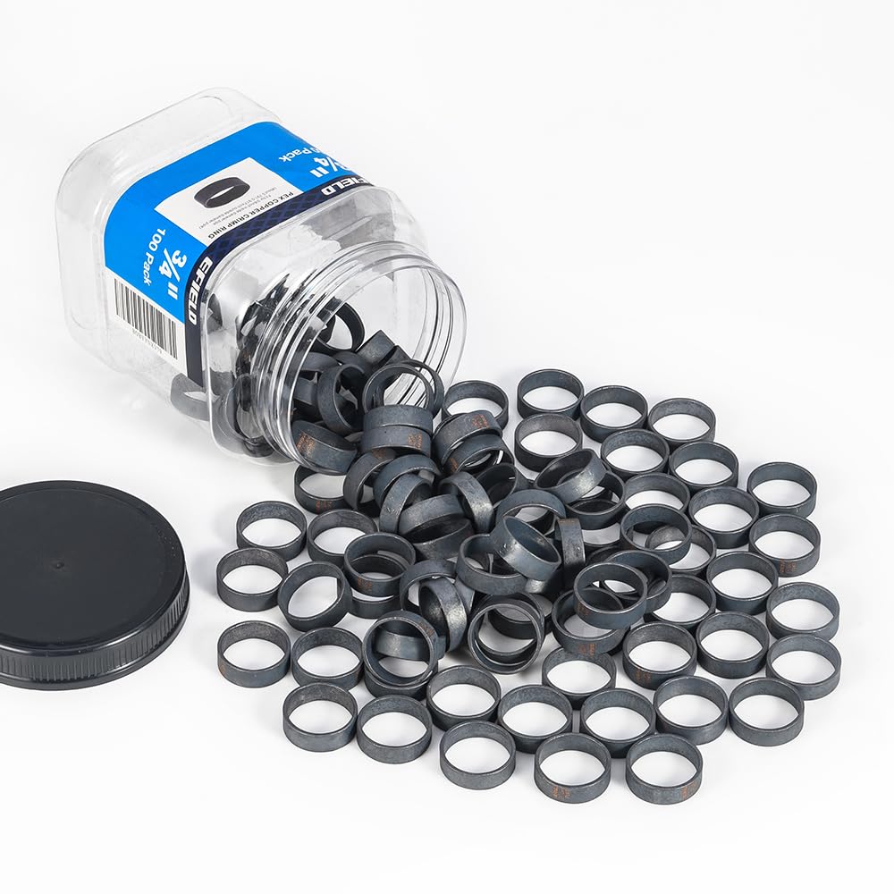 pex copper rings 3/4