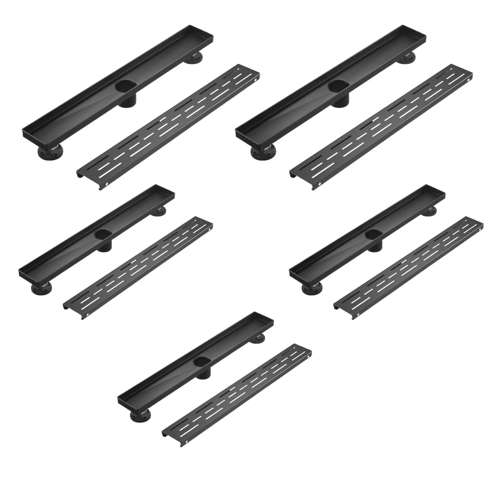 linear shower drain with removable grate 304 stainless steel shower drain 7