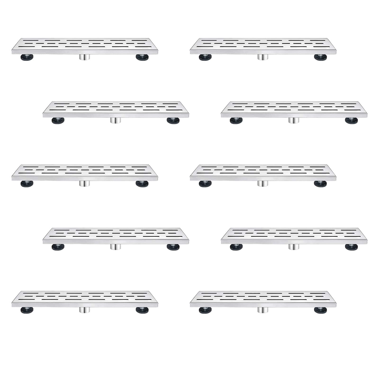 linear shower drain with removable grate 304 stainless steel shower drain 5