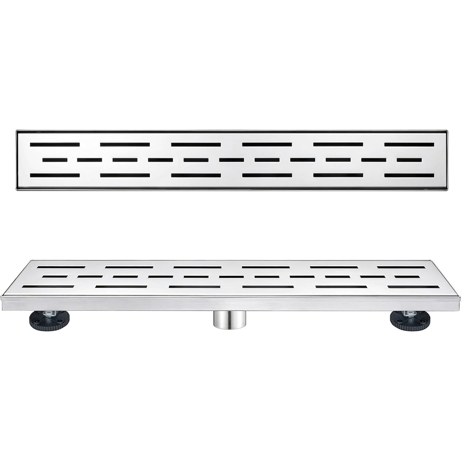 linear shower drain with removable grate 304 stainless steel shower drain