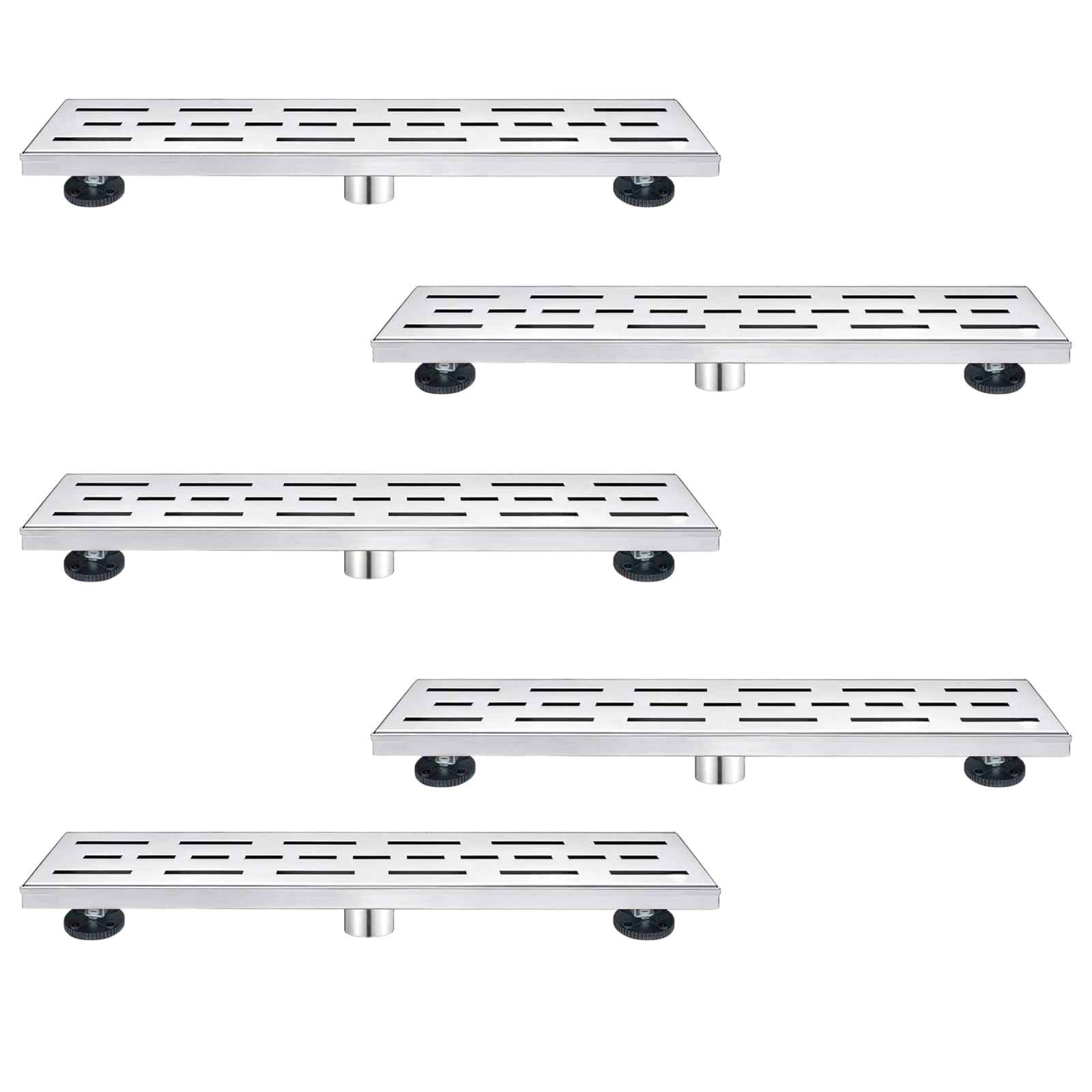 linear shower drain with removable grate 304 stainless steel shower drain 4