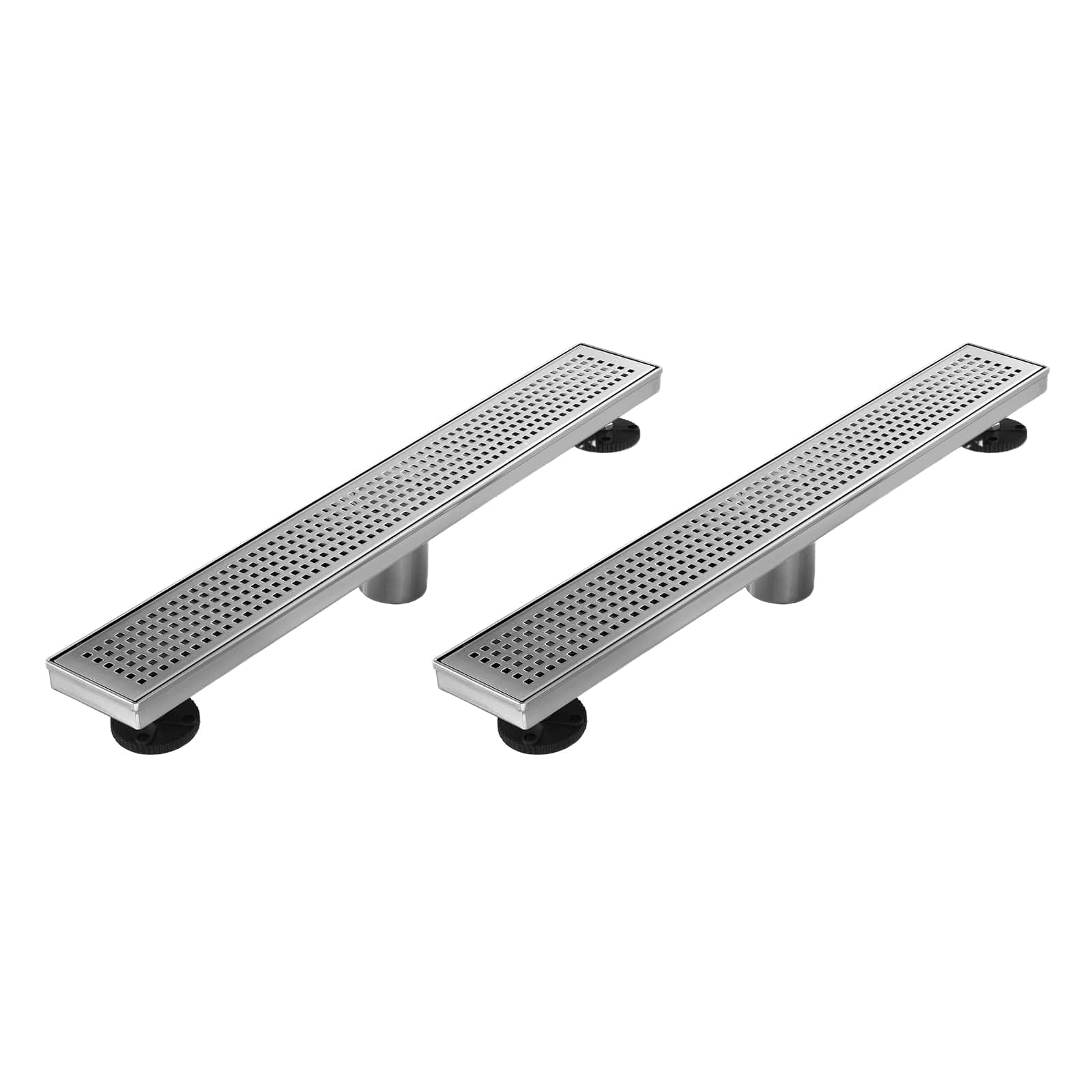 linear shower drain square hole pattern shower drain 304 stainless steel linear drain with levelingft hair strainer 9