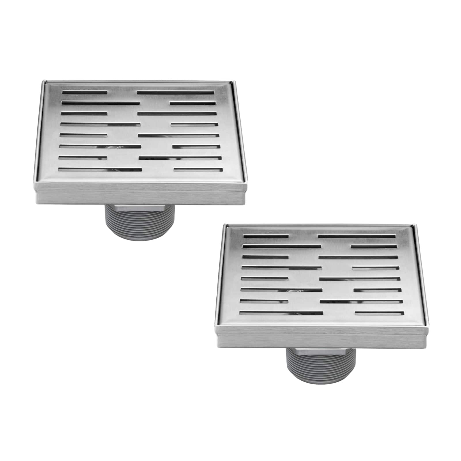 square shower drain with removable grate 304 stainless steel shower drain floor shower drain with hair strainer adjustable levellingft 12