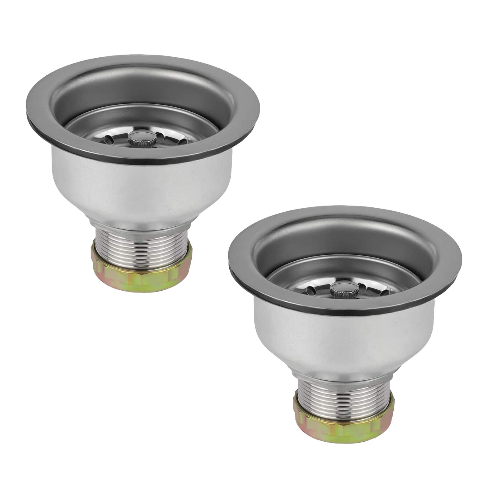 3 1 2 kitchen sink deep double cup drain 5