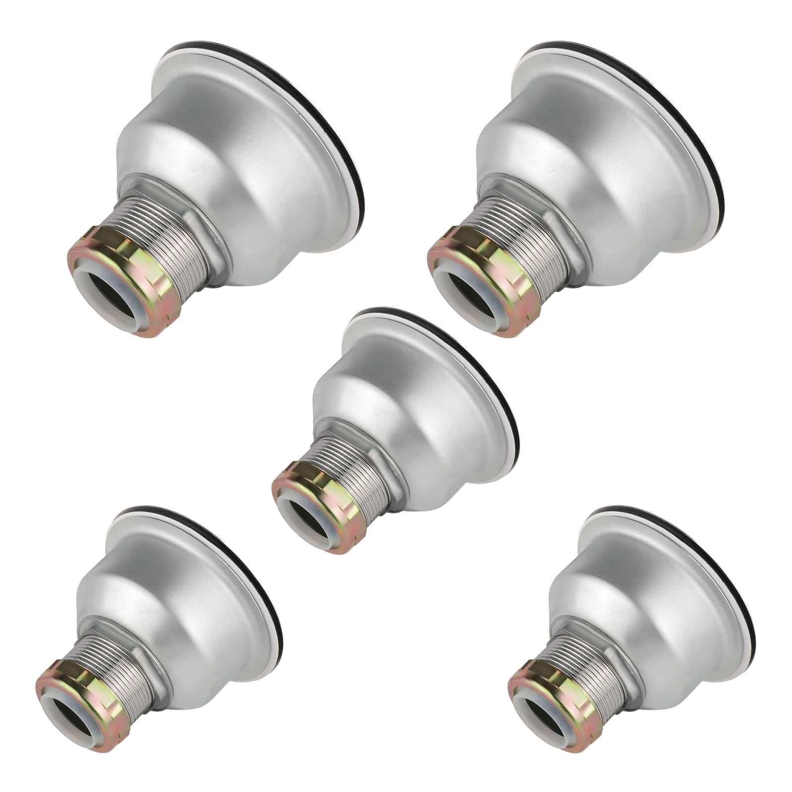 3 1 2 kitchen sink deep double cup drain 6