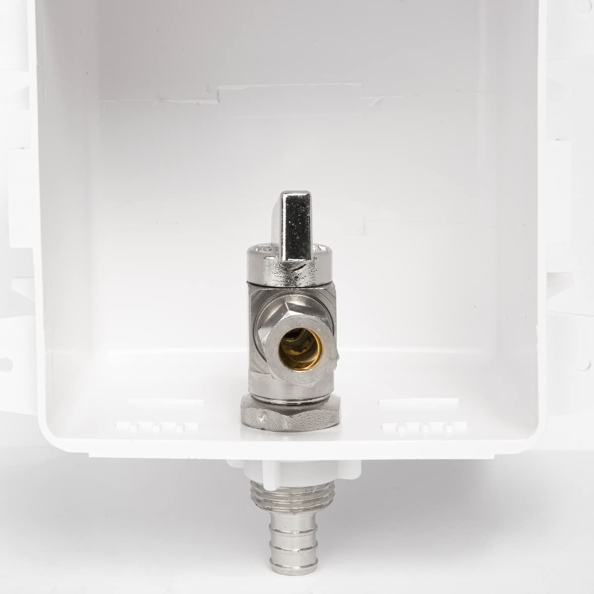 1 2 pex crimp f1807 inlet toilet outlet box with 3 4 od compression outlet connection 2