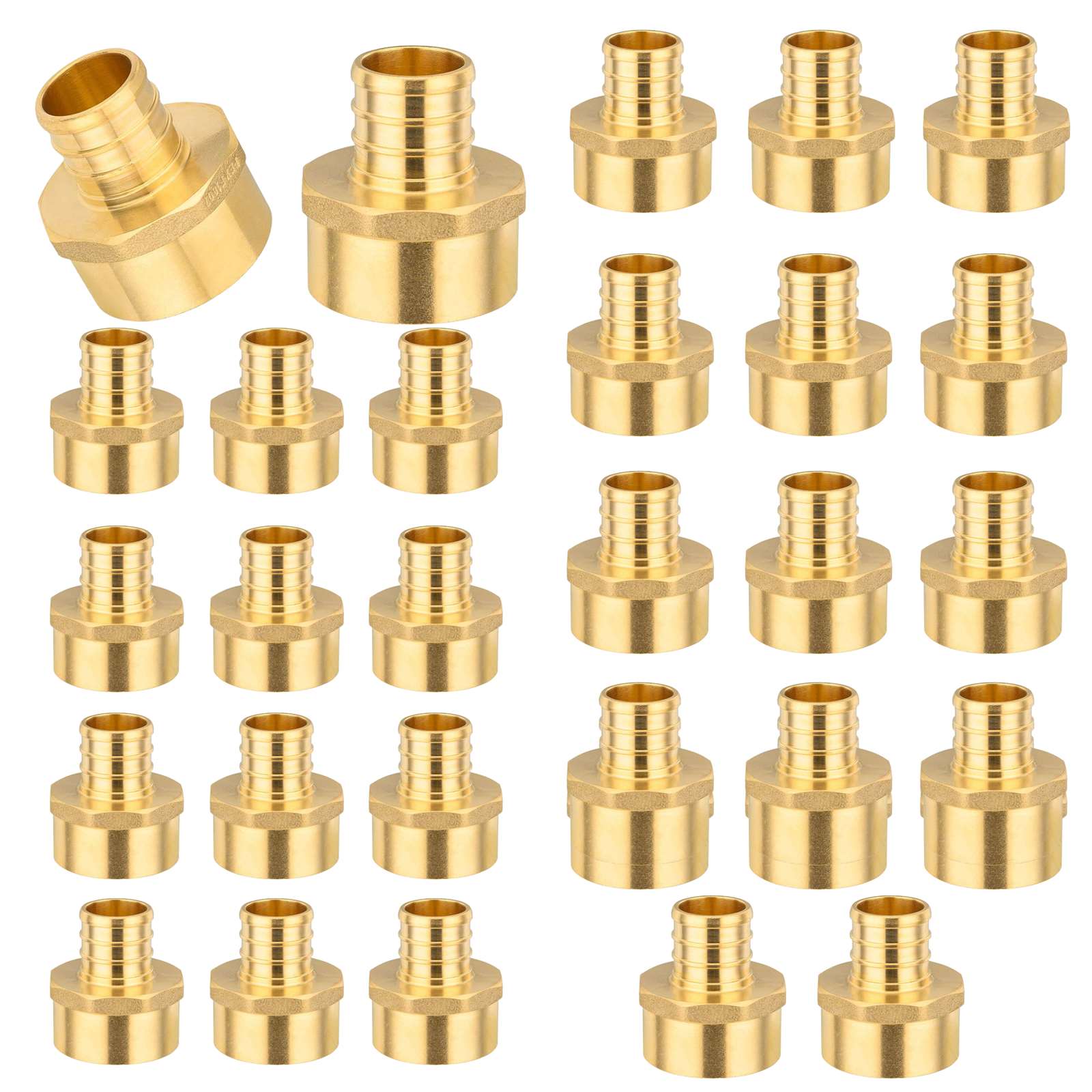 30 pcs pex-b crimp 1/2