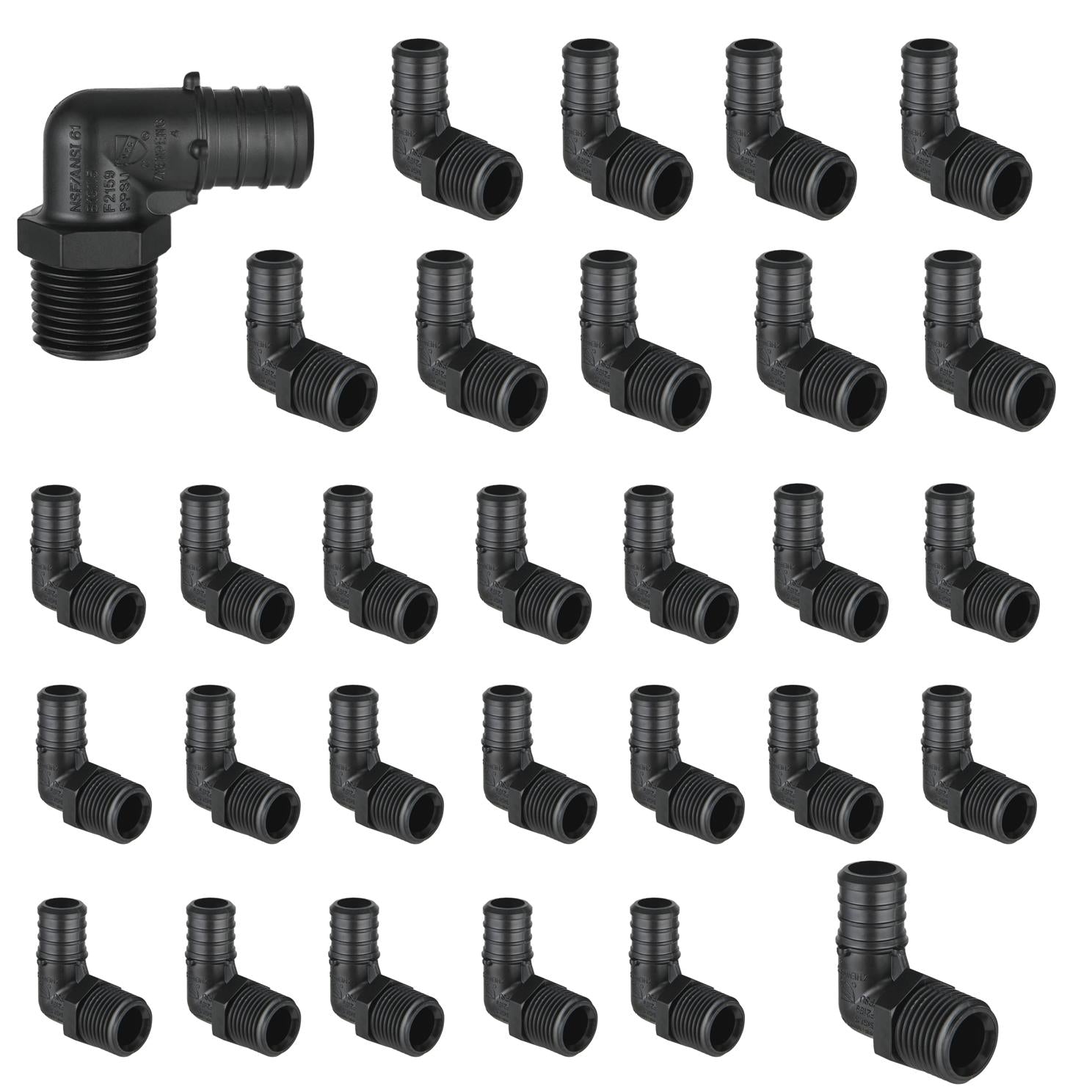 pex b crimp x male ppsu elbow 5