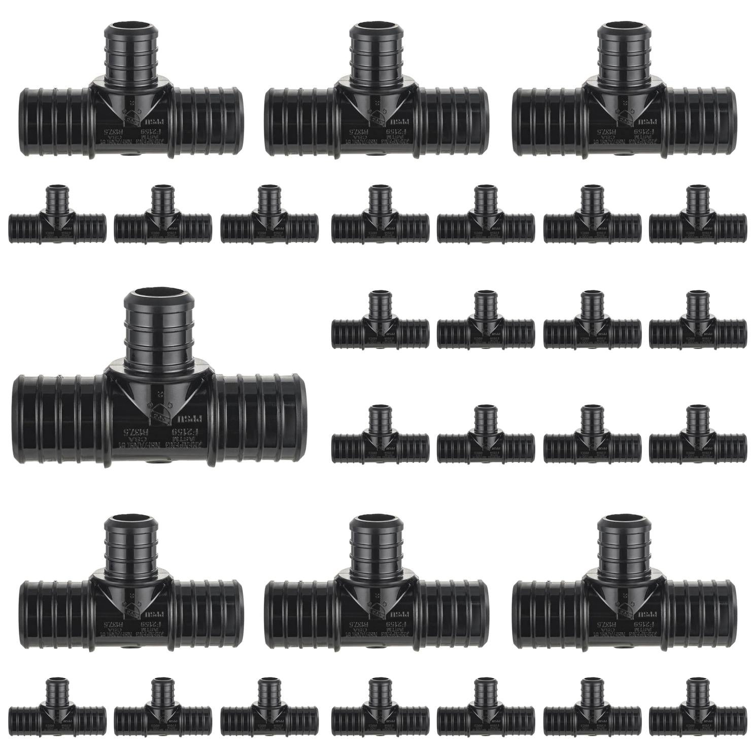 30 pcs pex-b crimp 3/4