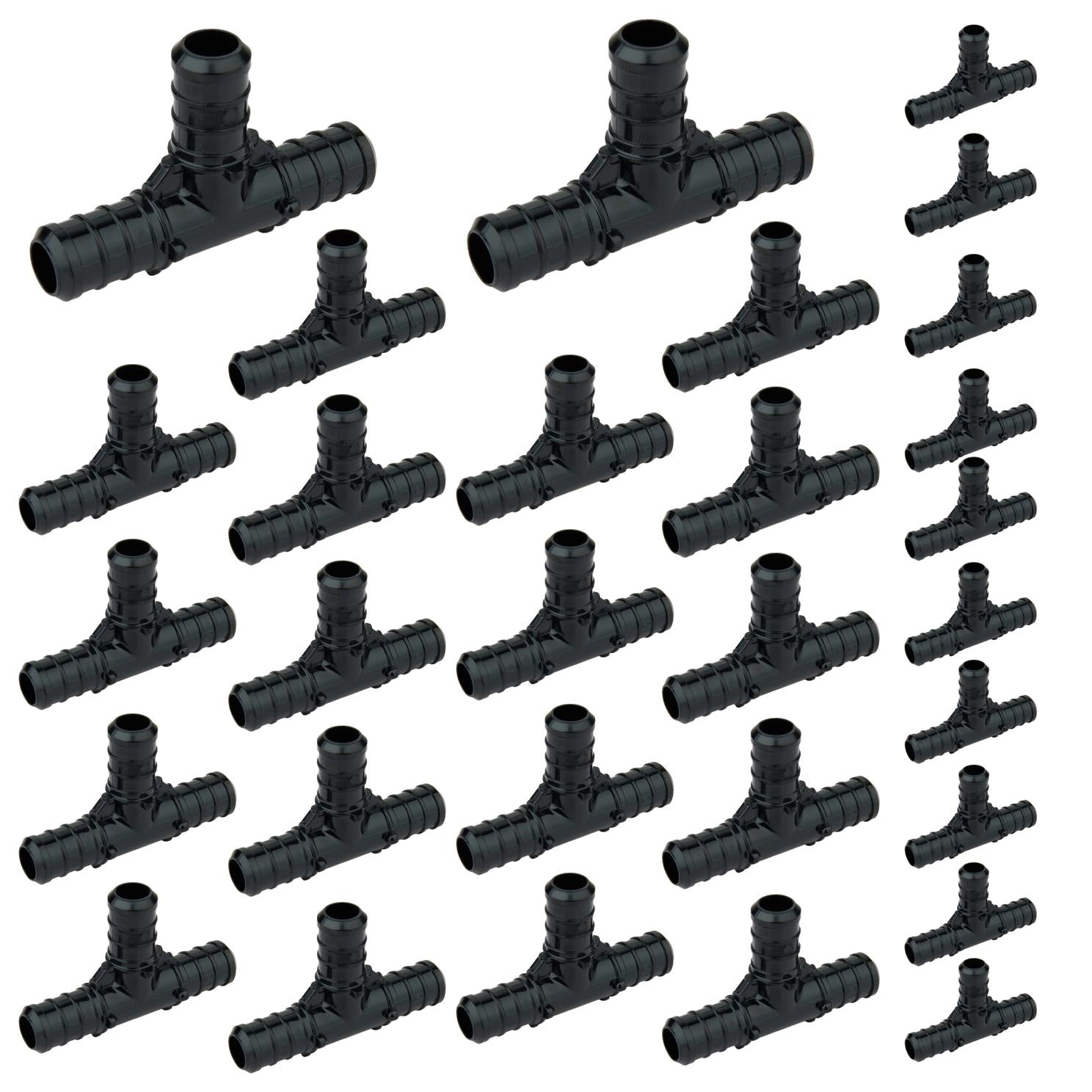 30 pcs pex-b crimp 1/2