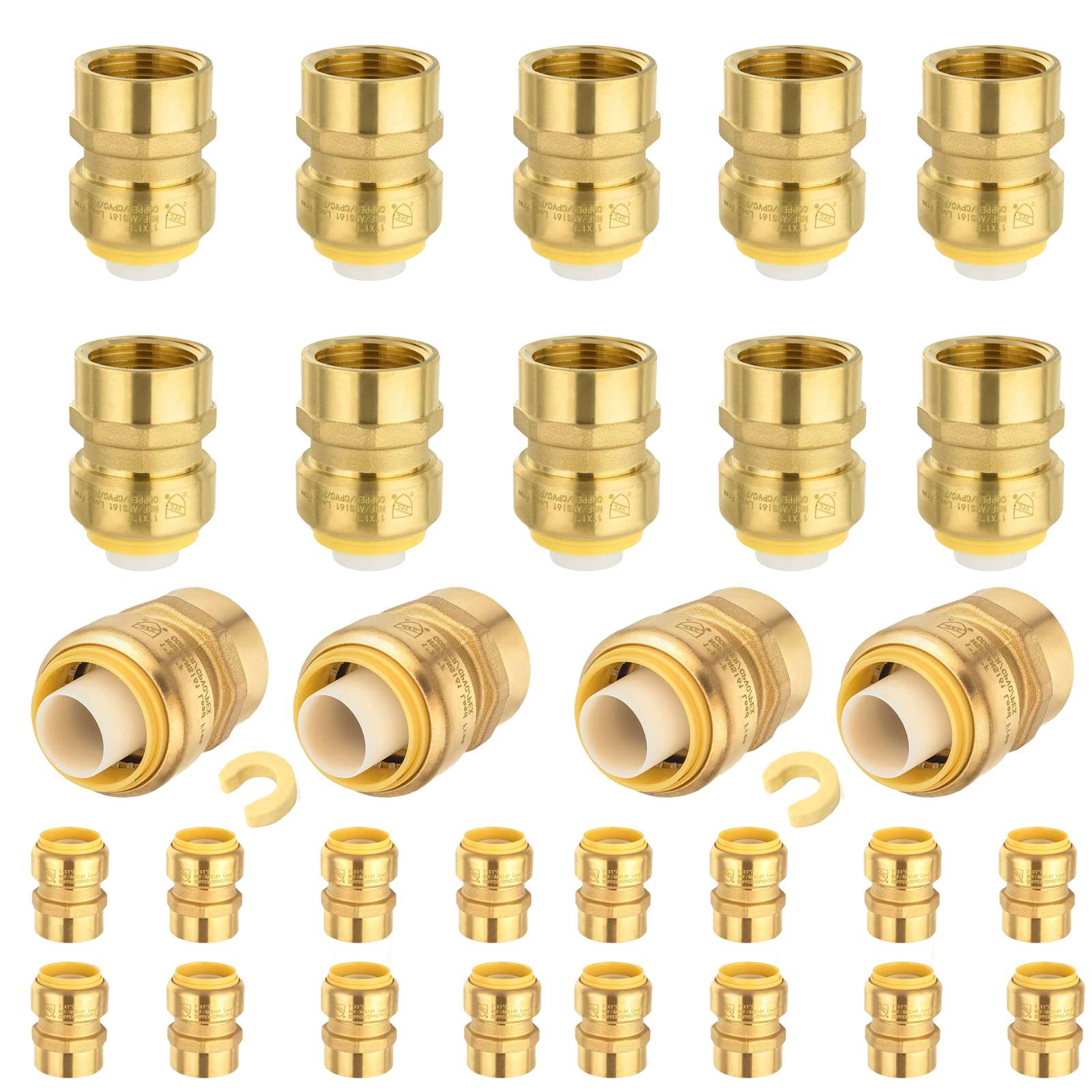 push fit female adapter 12