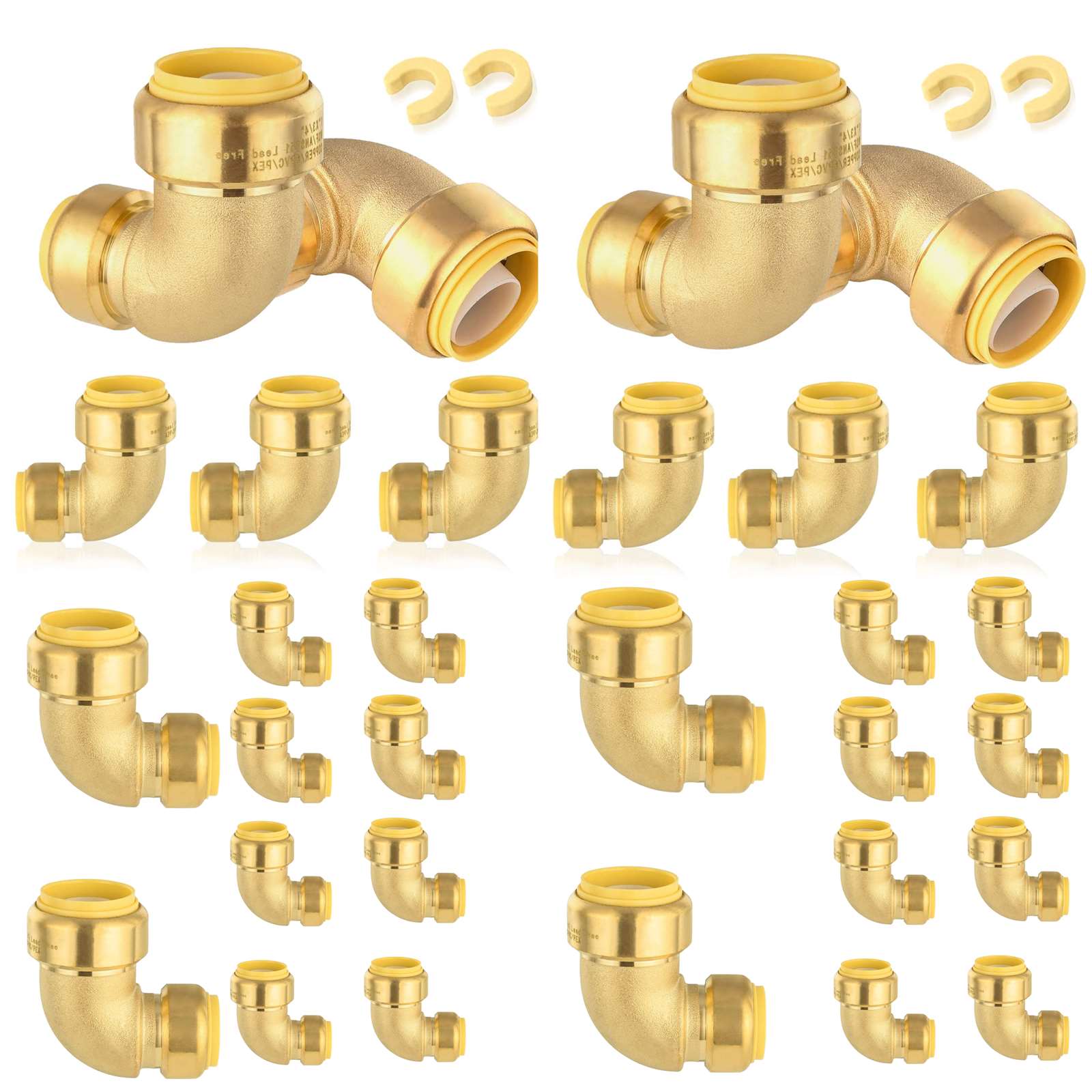 push fit reducing elbow 12