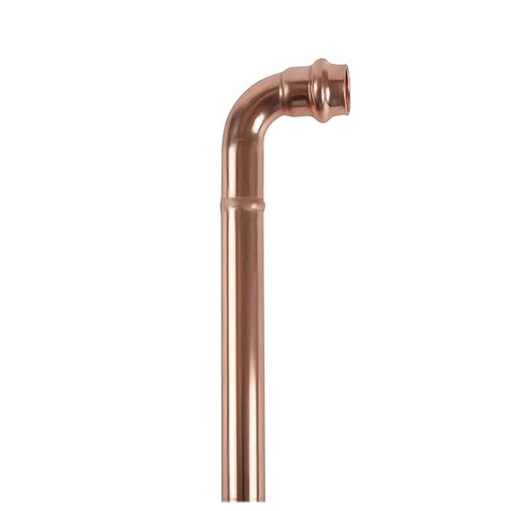 Press 90° Extended Street Elbow, 6