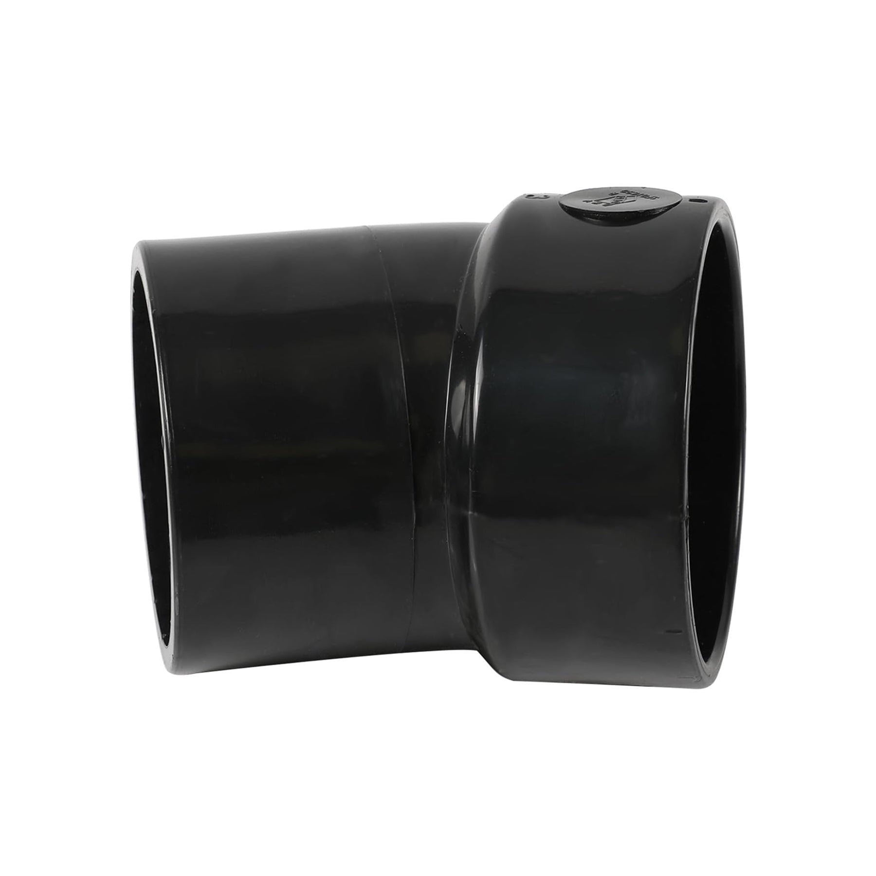 4 in. ABS DWV 22.5° Hub x Spigot Street Elbow Fitting (1/16 Bend)