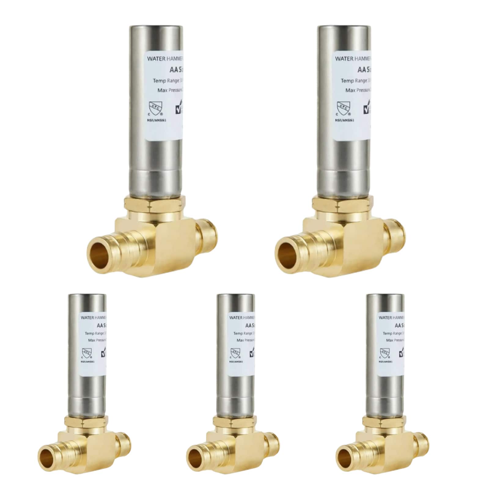 water hammer arrestor stainless steel 9