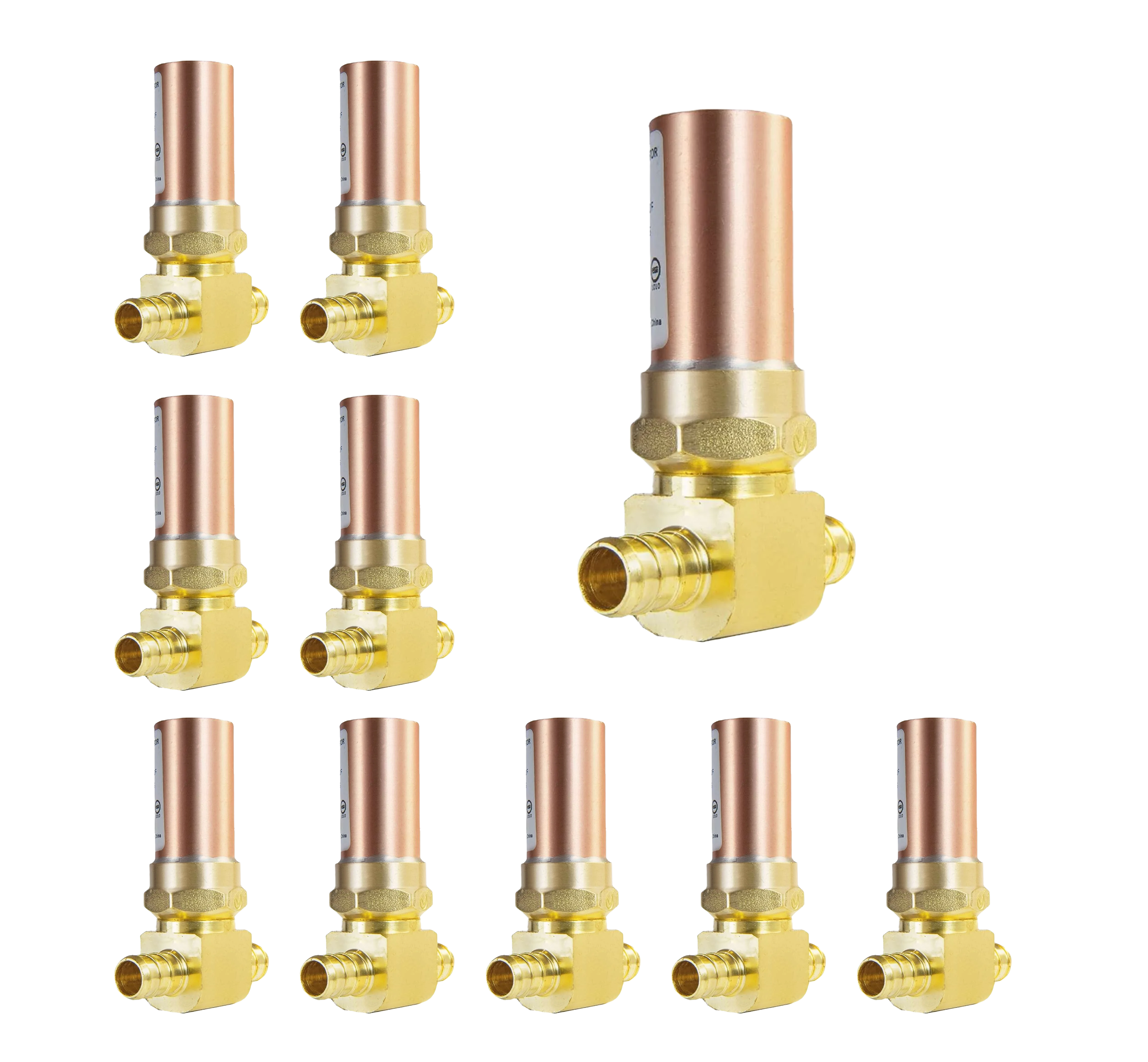 water copper hammer arrestor tee 17