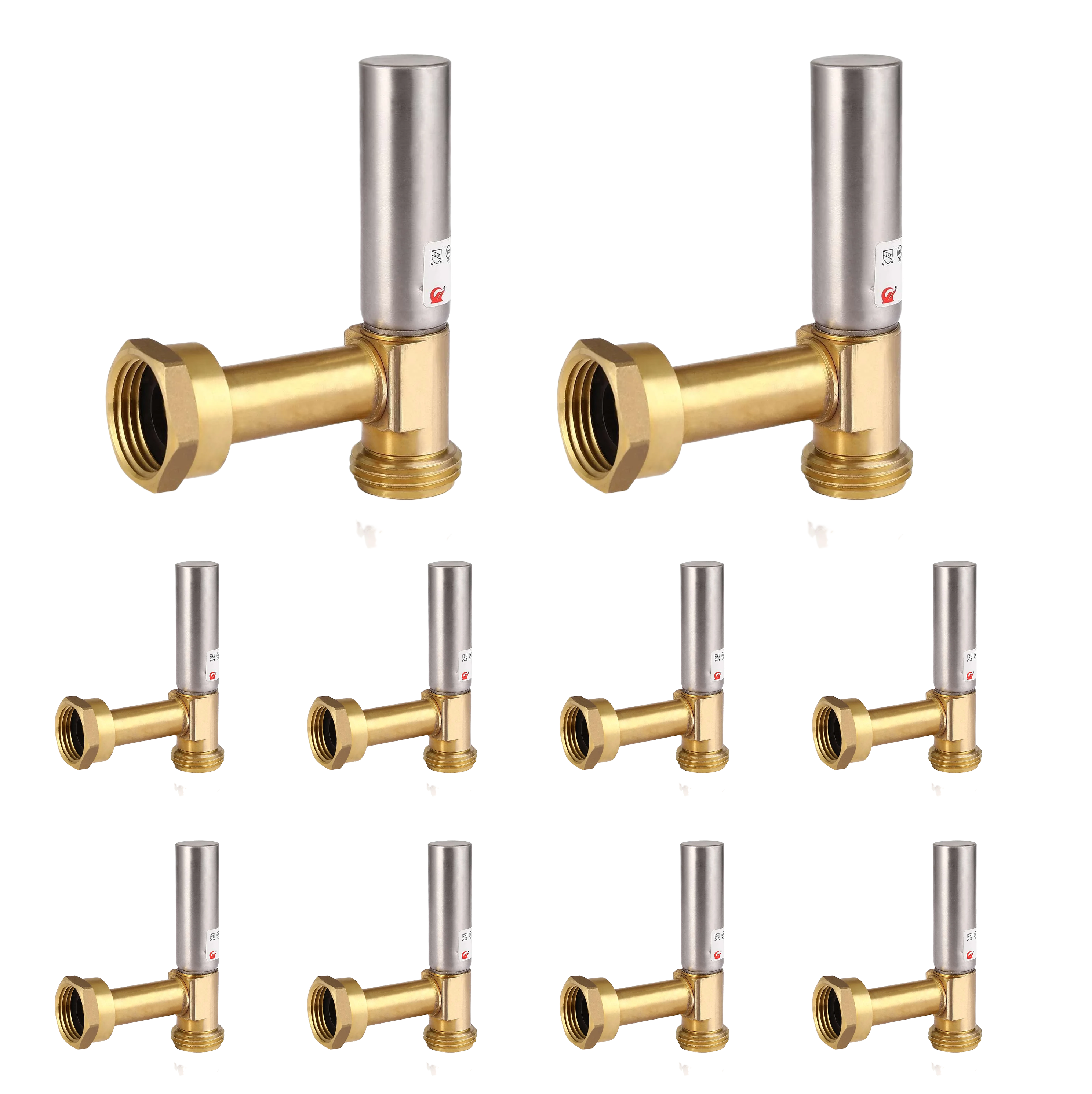 water hammer arrestor tee stainless steel 18