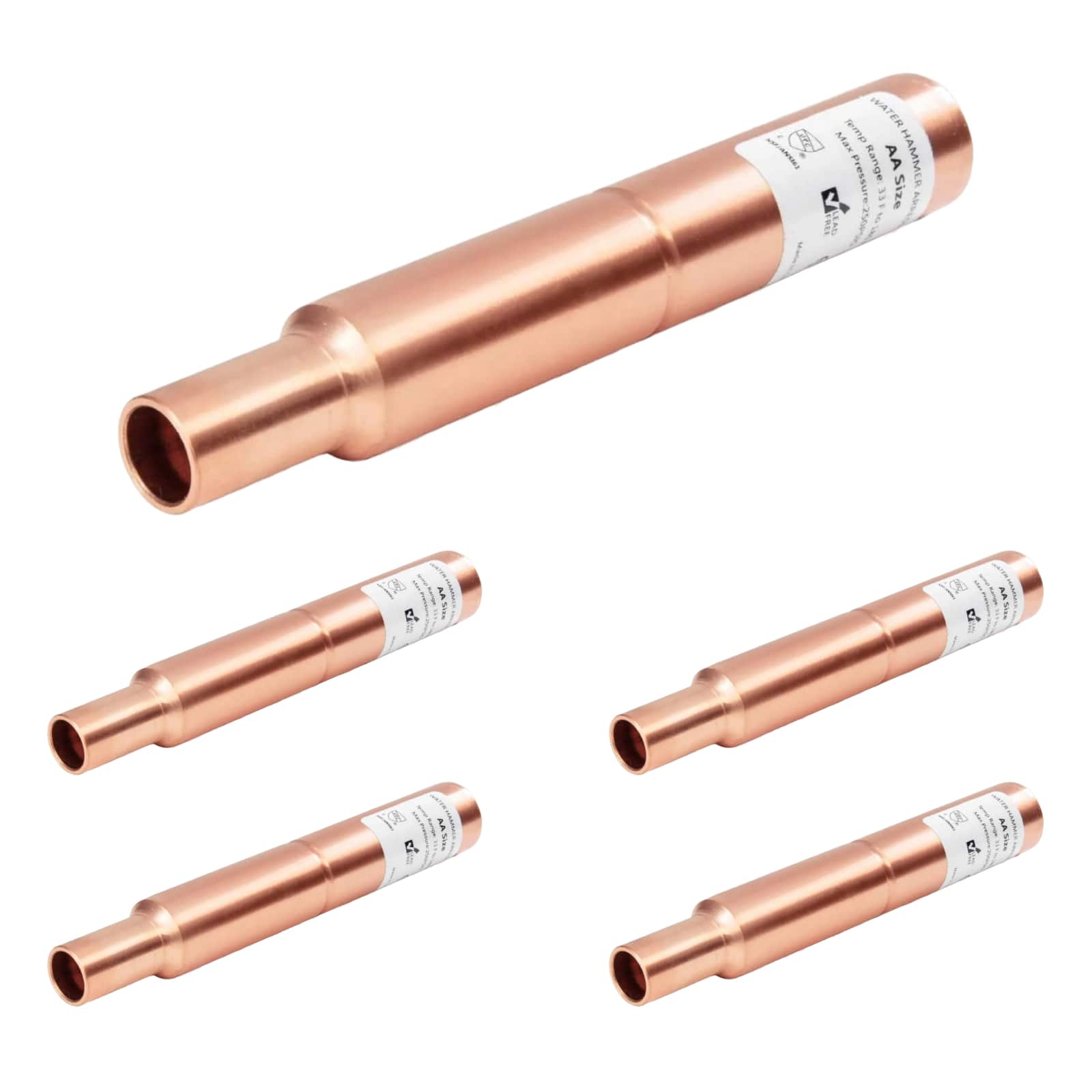 copper water hammer arrestor 30