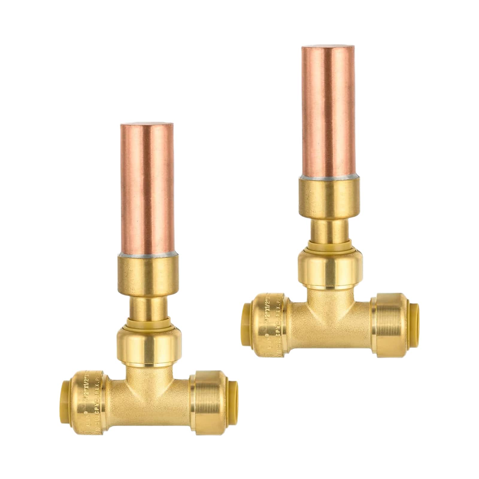 water copper hammer arrestor tee 23