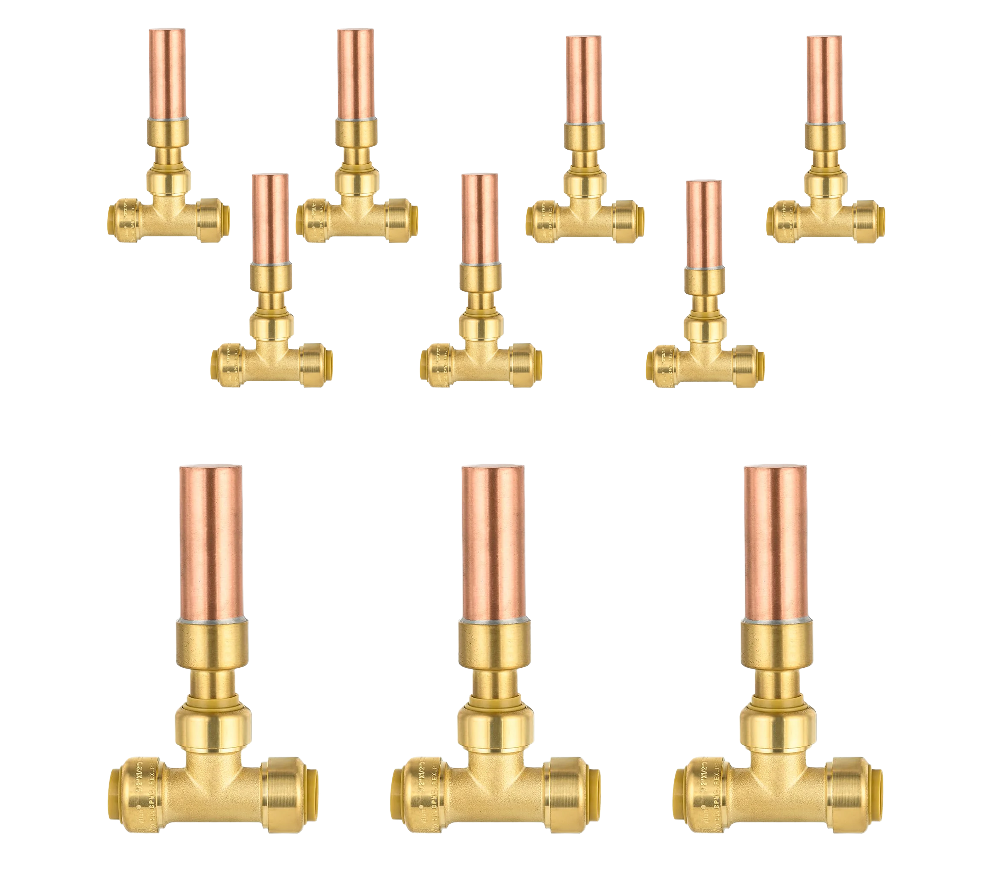 water copper hammer arrestor tee 25