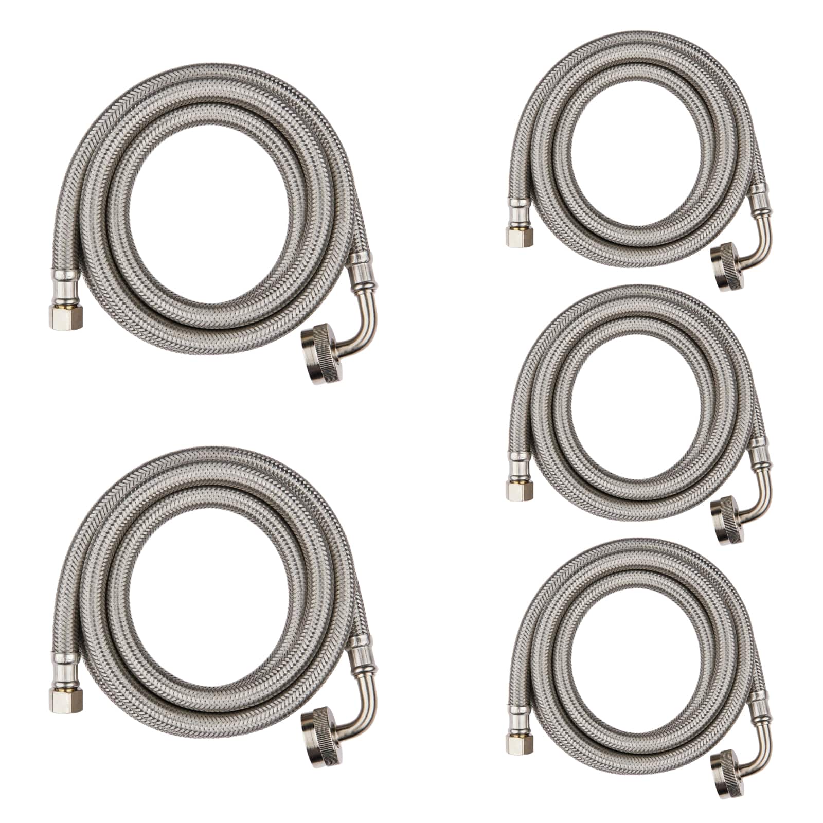 dishwasher hose with 90 degree fgh elbow water supply line premium braided stainless steel pick size to add 8