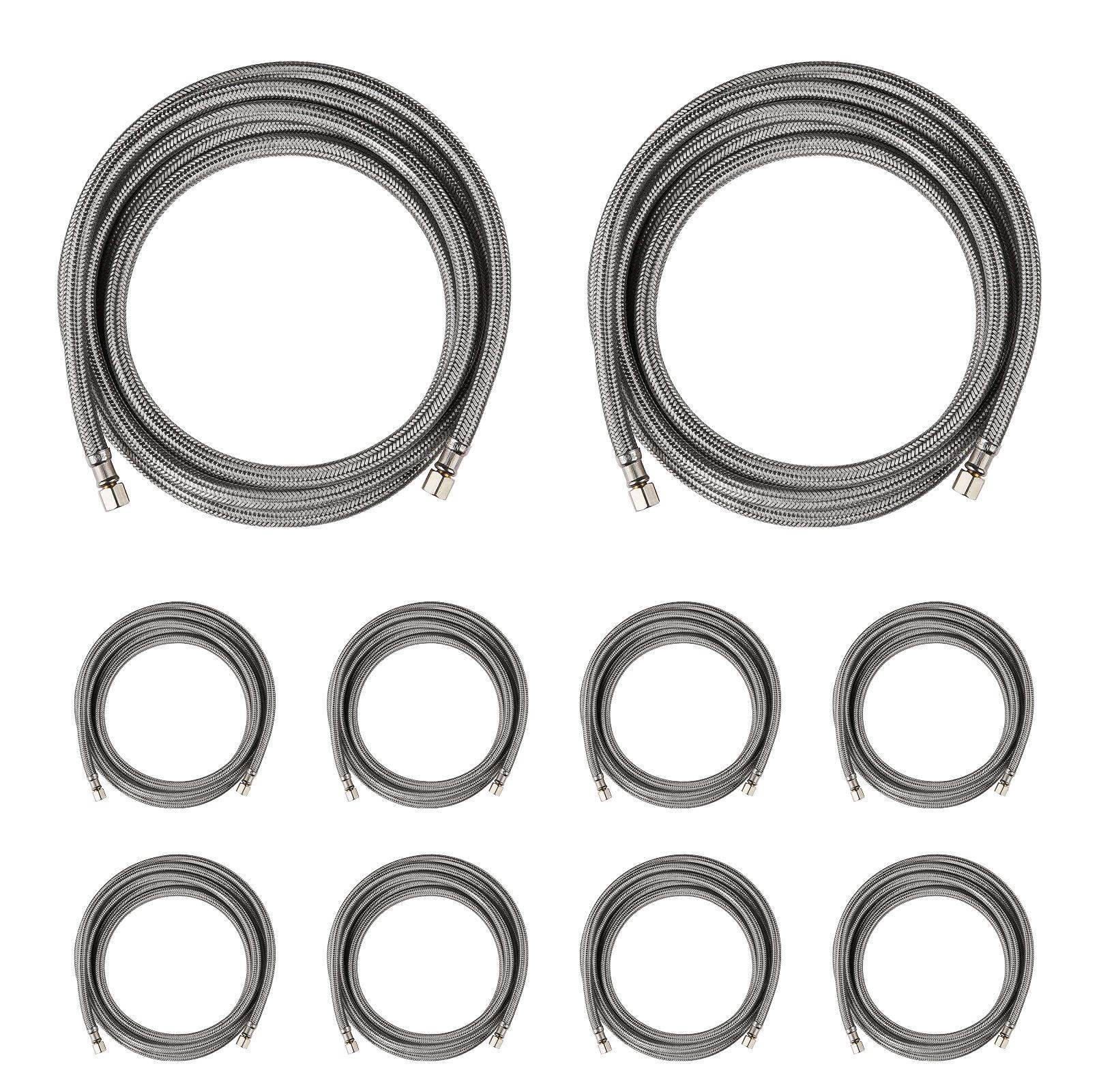 10 pcs 6ft ice maker hose, with 1/4