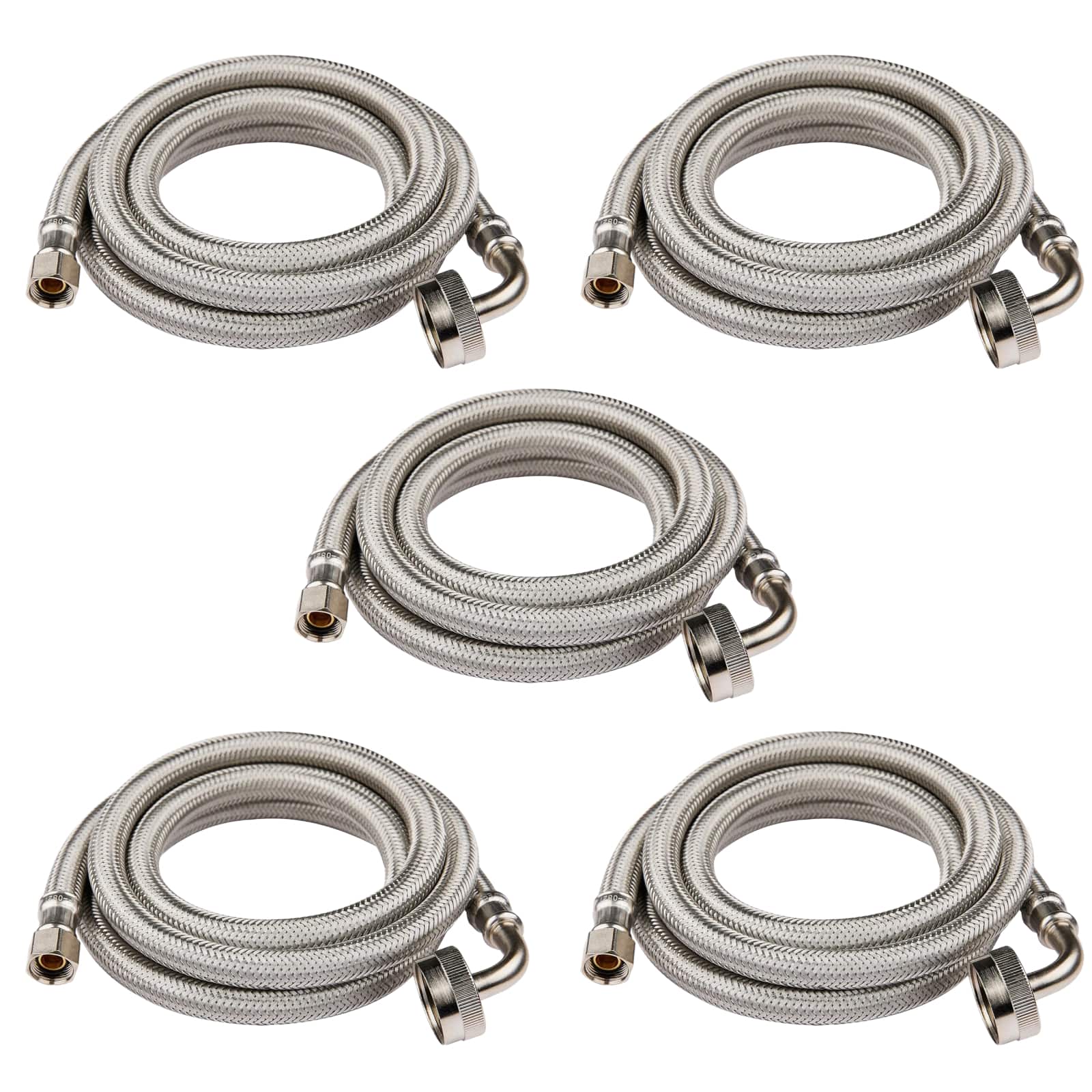 dishwasher hose with 90 degree fgh elbow water supply line premium braided stainless steel pick size to add 10