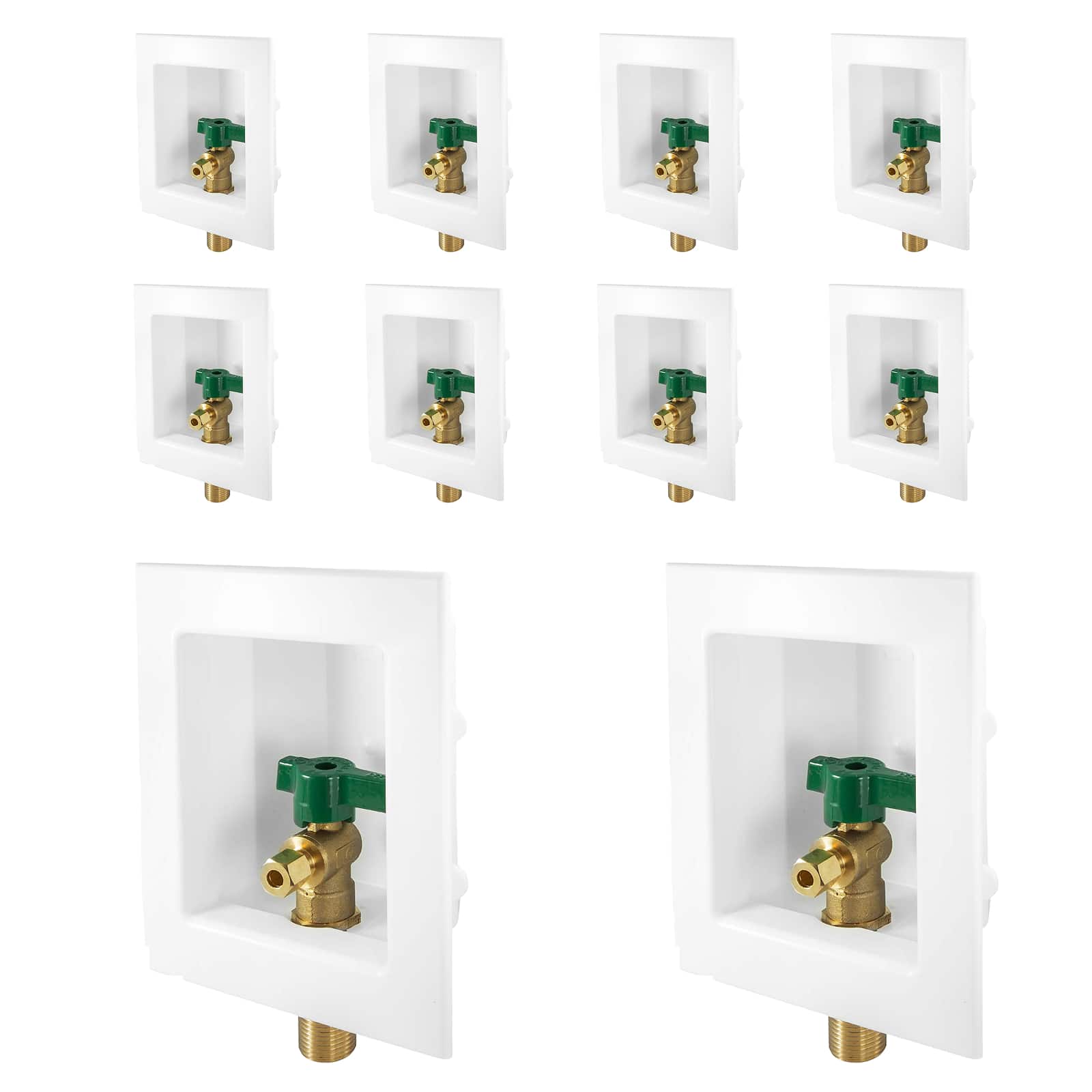 sweat inlet ice maker outlet box 10