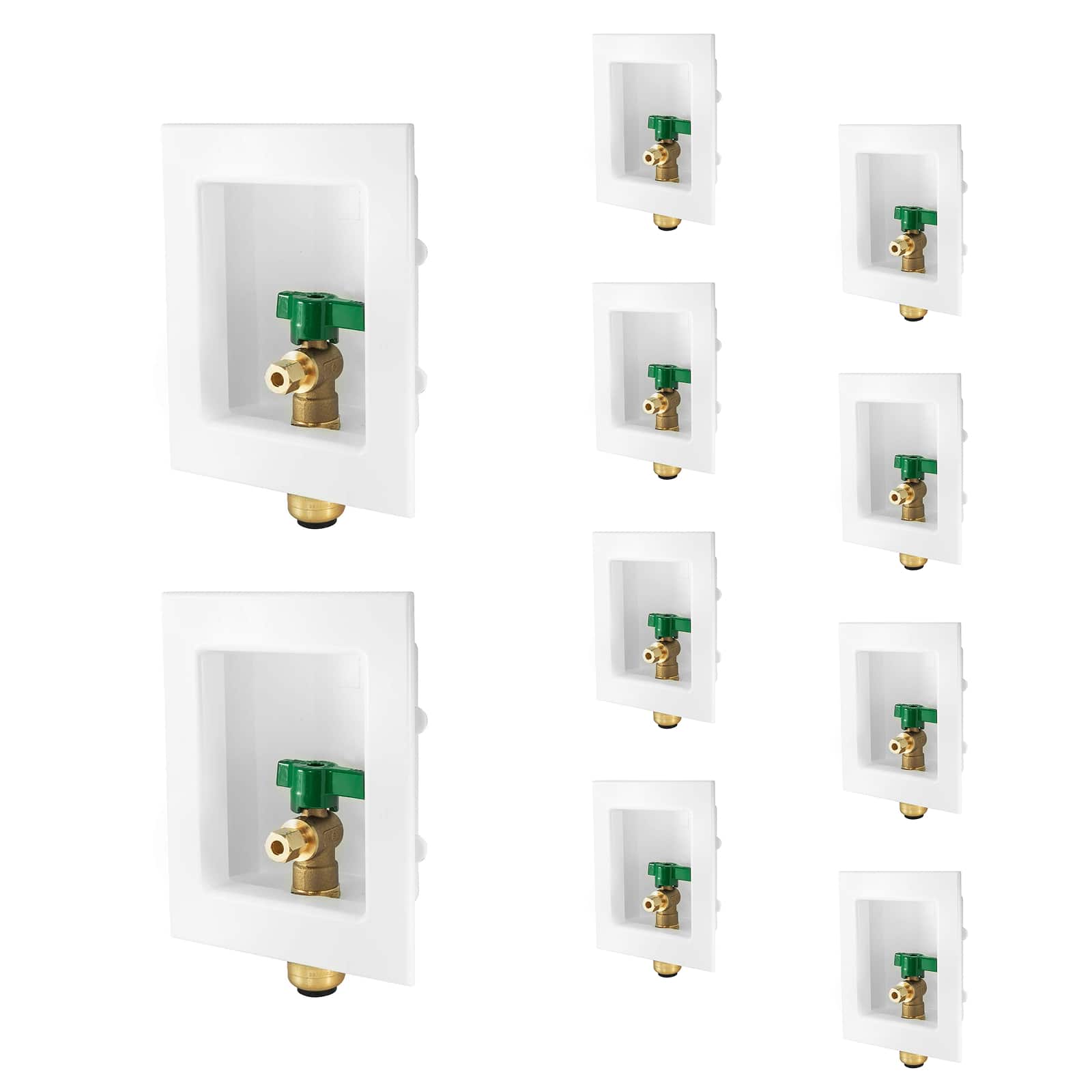 push fit inlet ice maker outlet box 10