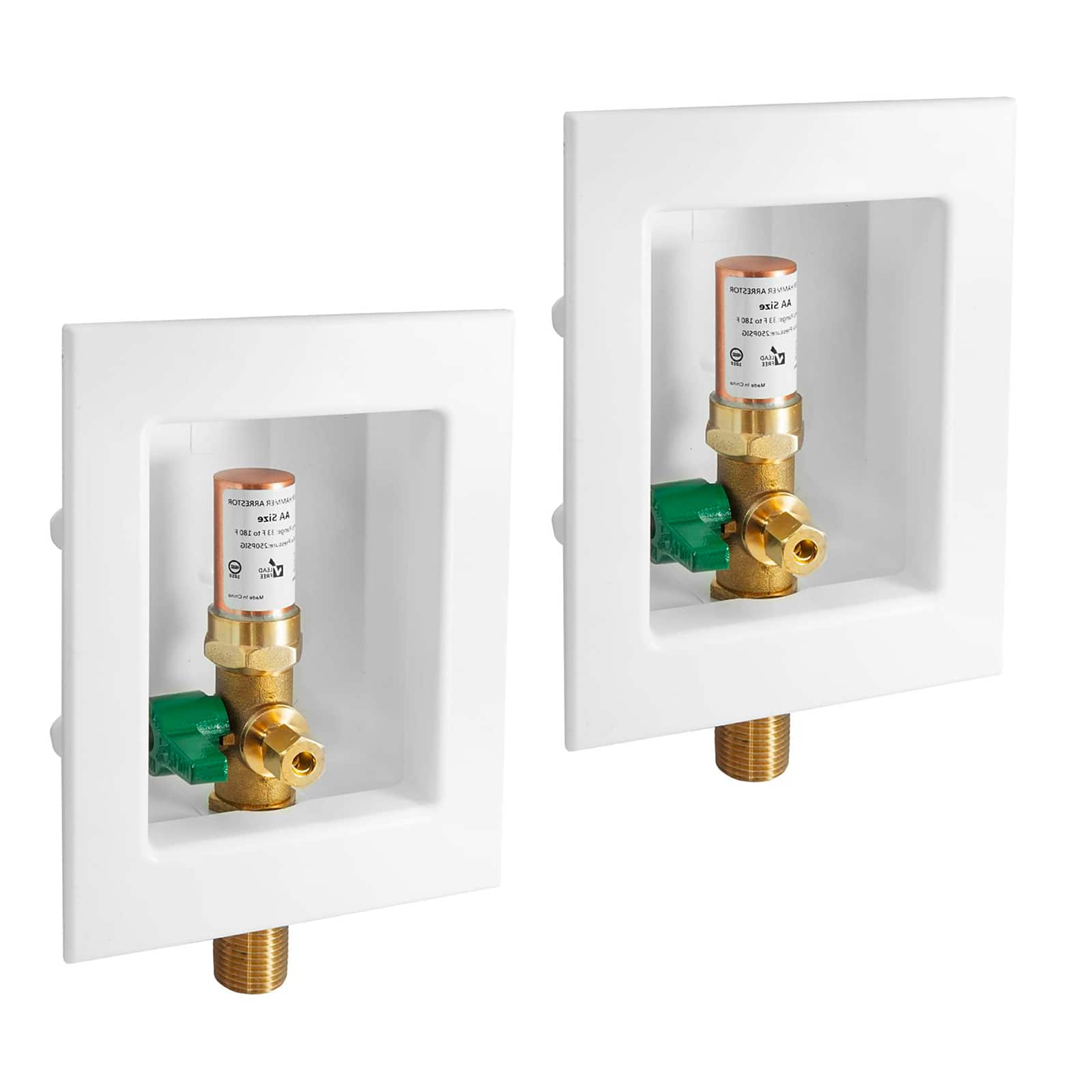 sweat inlet ice maker outlet box 12