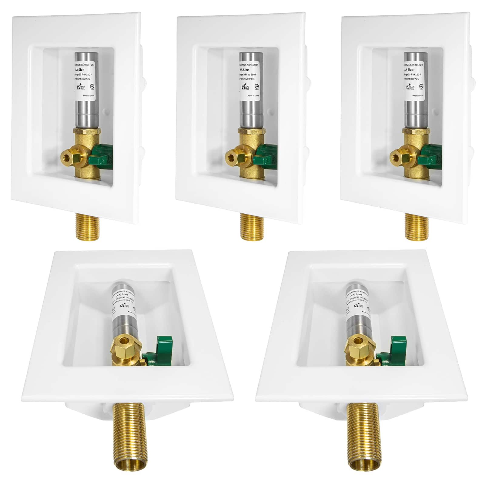 sweat inlet ice maker outlet box 17