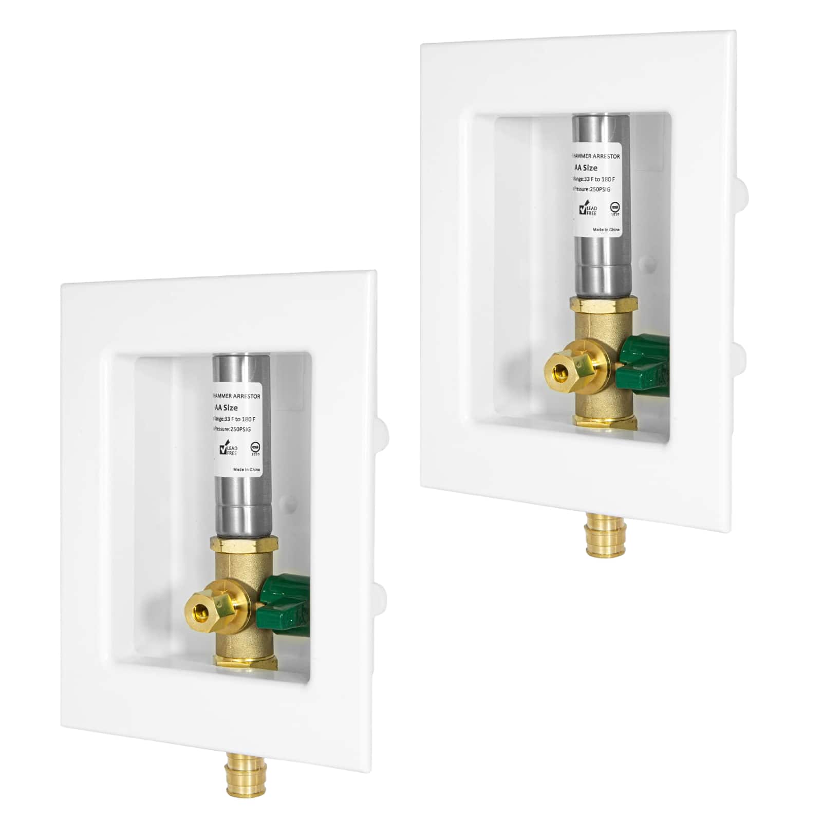 pex expansion f1960 inlet ice maker outlet box 16