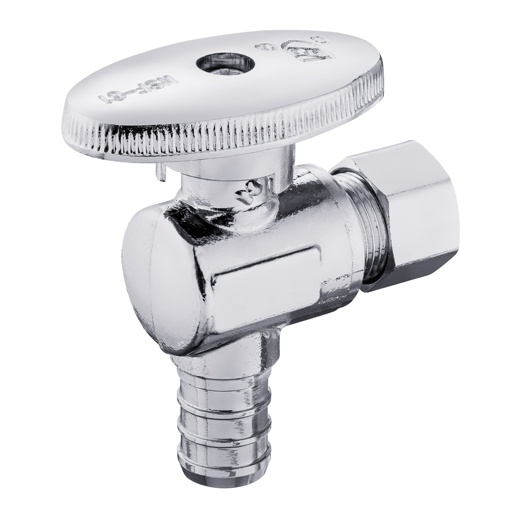 1 2 pex crimp x 1 2 pex crimp stop valve 1 4 turn lead free 3