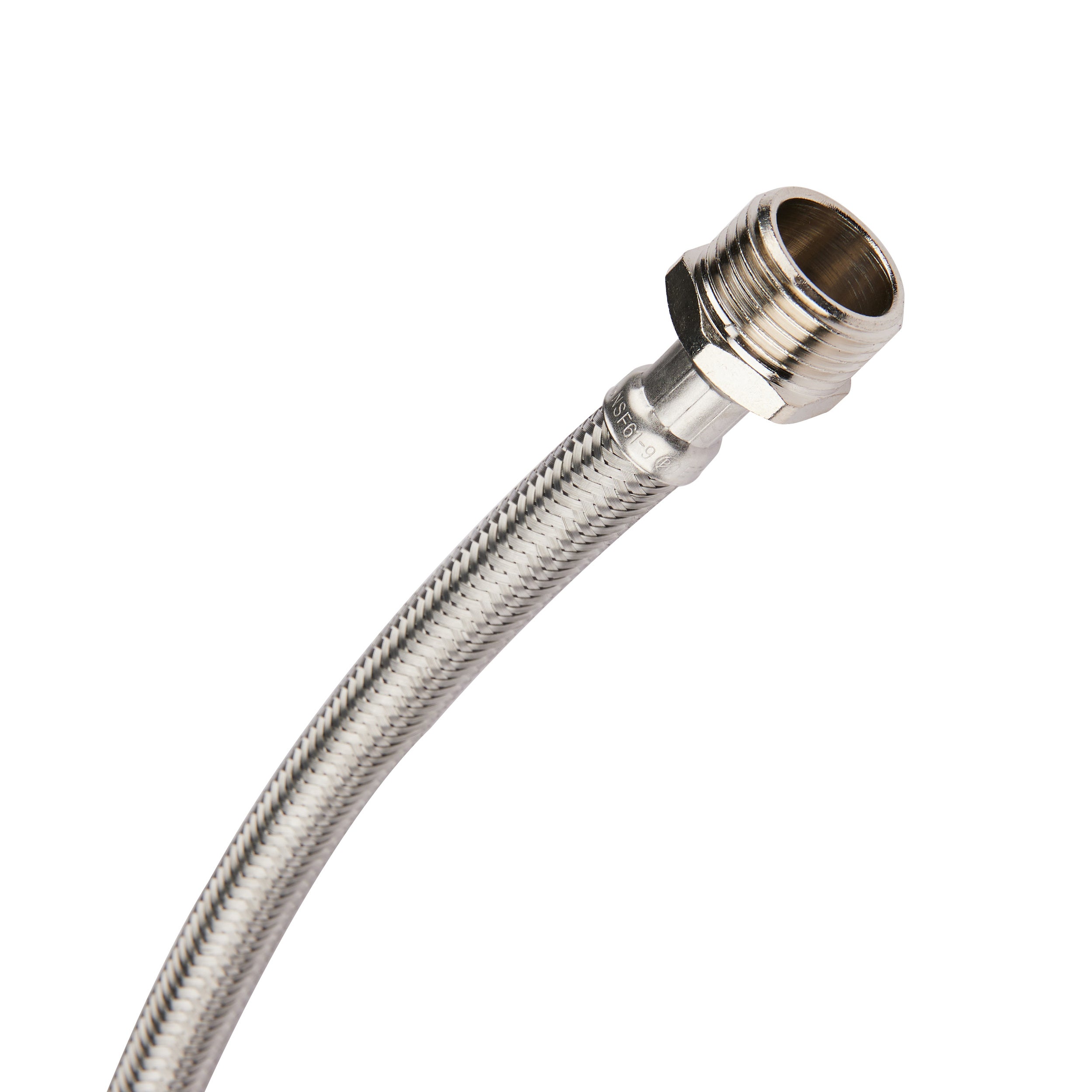 steam dryer installation kit, stainless steel hose, 6ft hose with 3/4