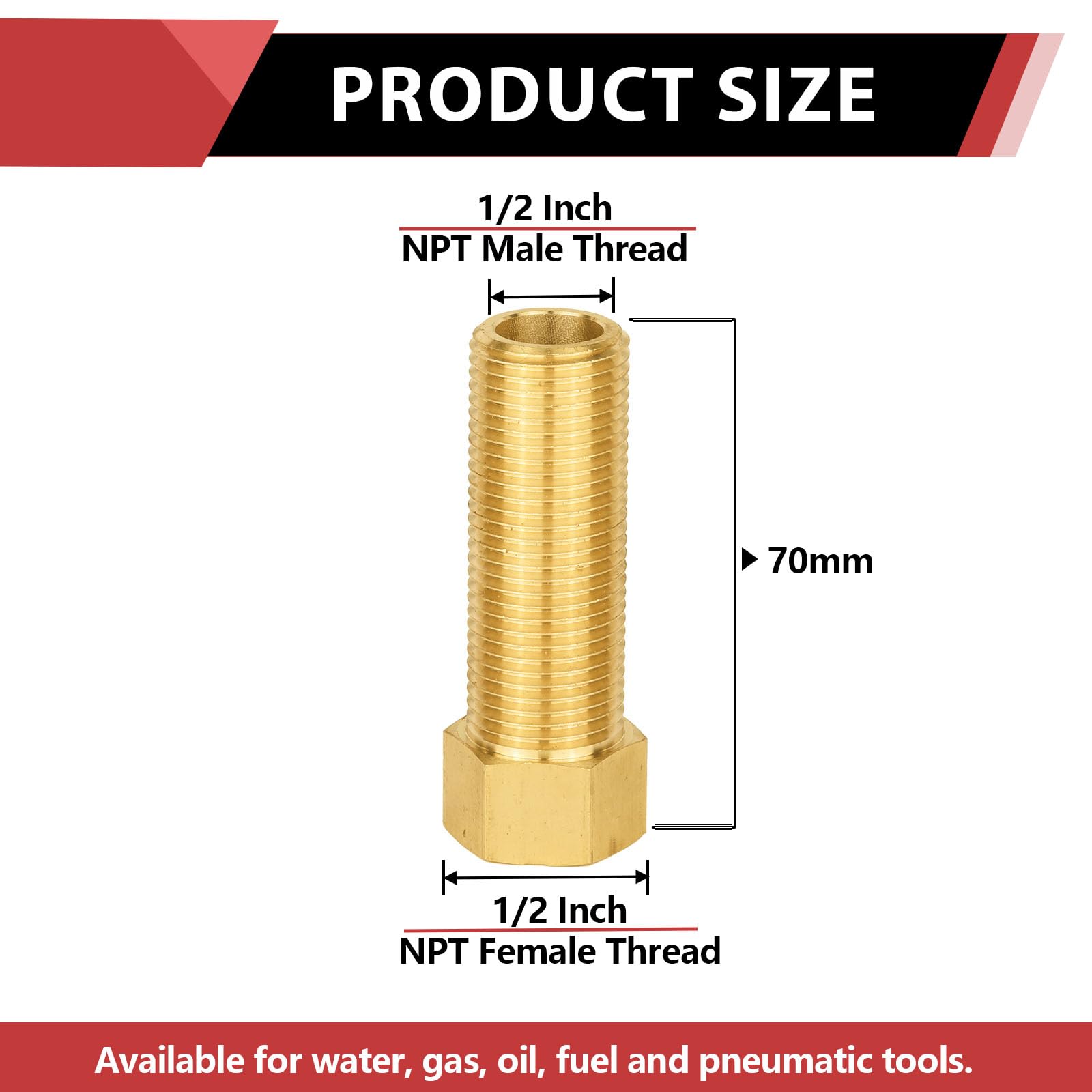 70mm 1/2 npsf npsm 2