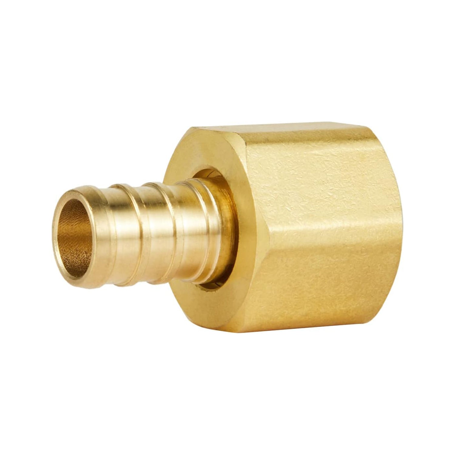 pex b crimp x female npt brass swivel adapter lead free