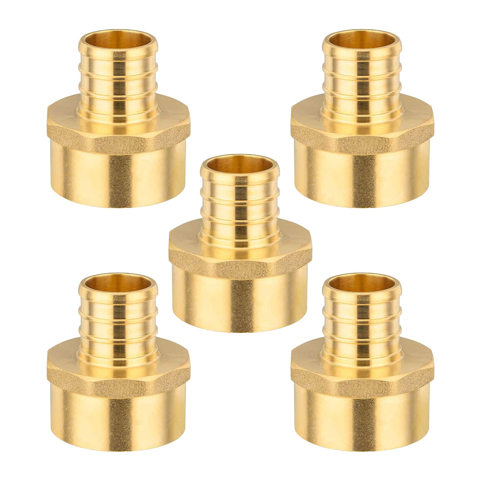 pex b crimp x female npt threaded adapter lead free 15