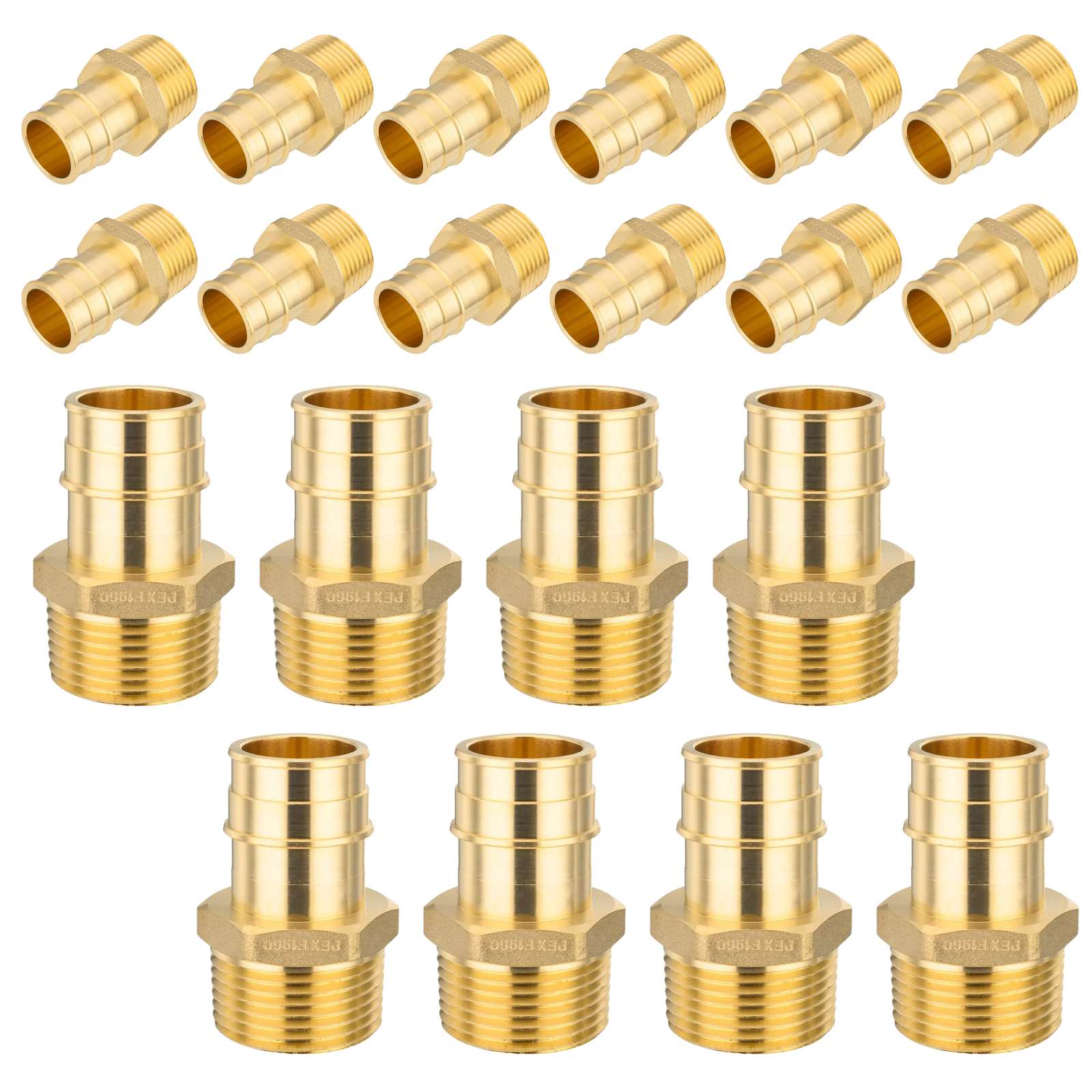 pex a full flow expansion adapter x male threaded f1960 adapter lead free 37