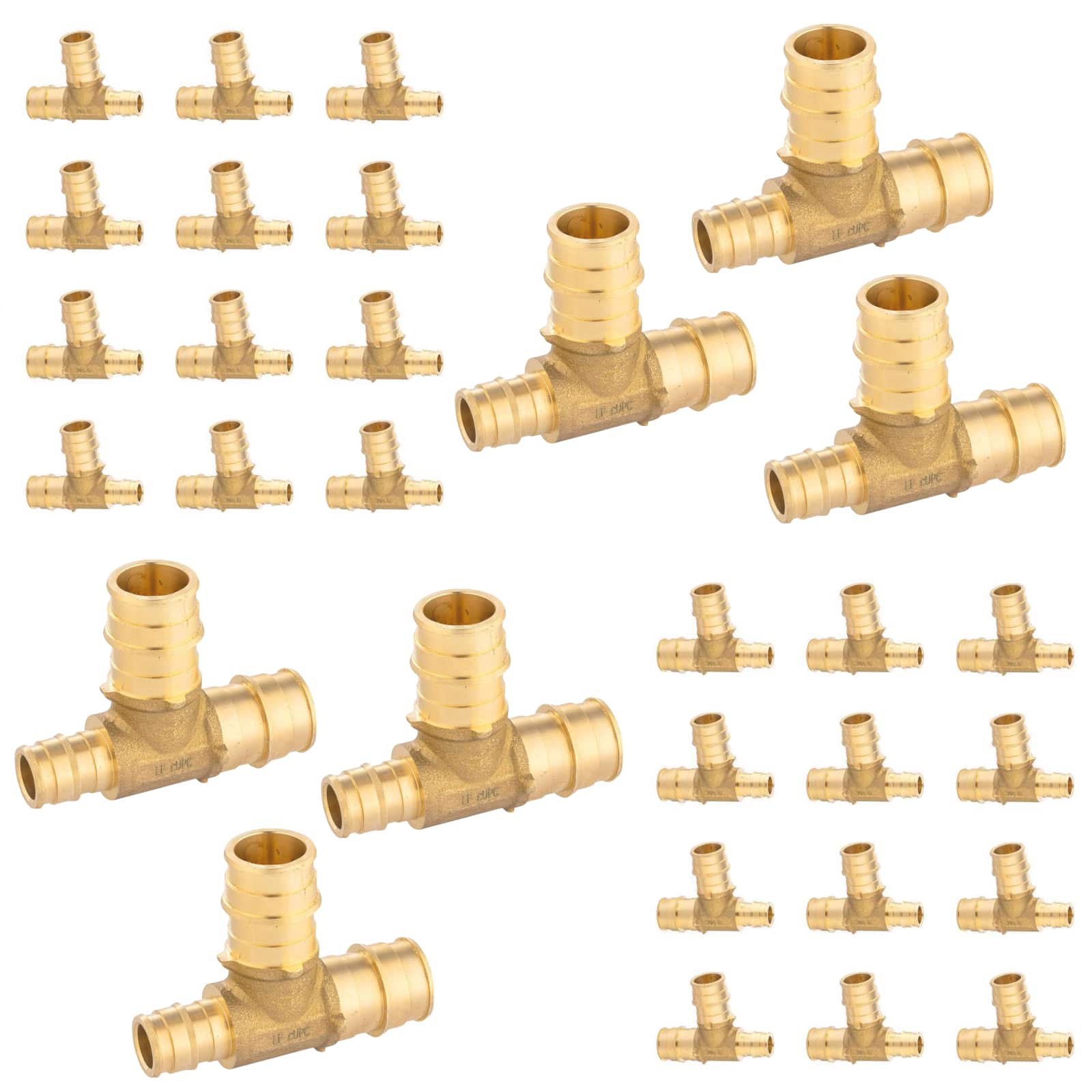 pex a expansion x pex expansion reducing tee lead free 35