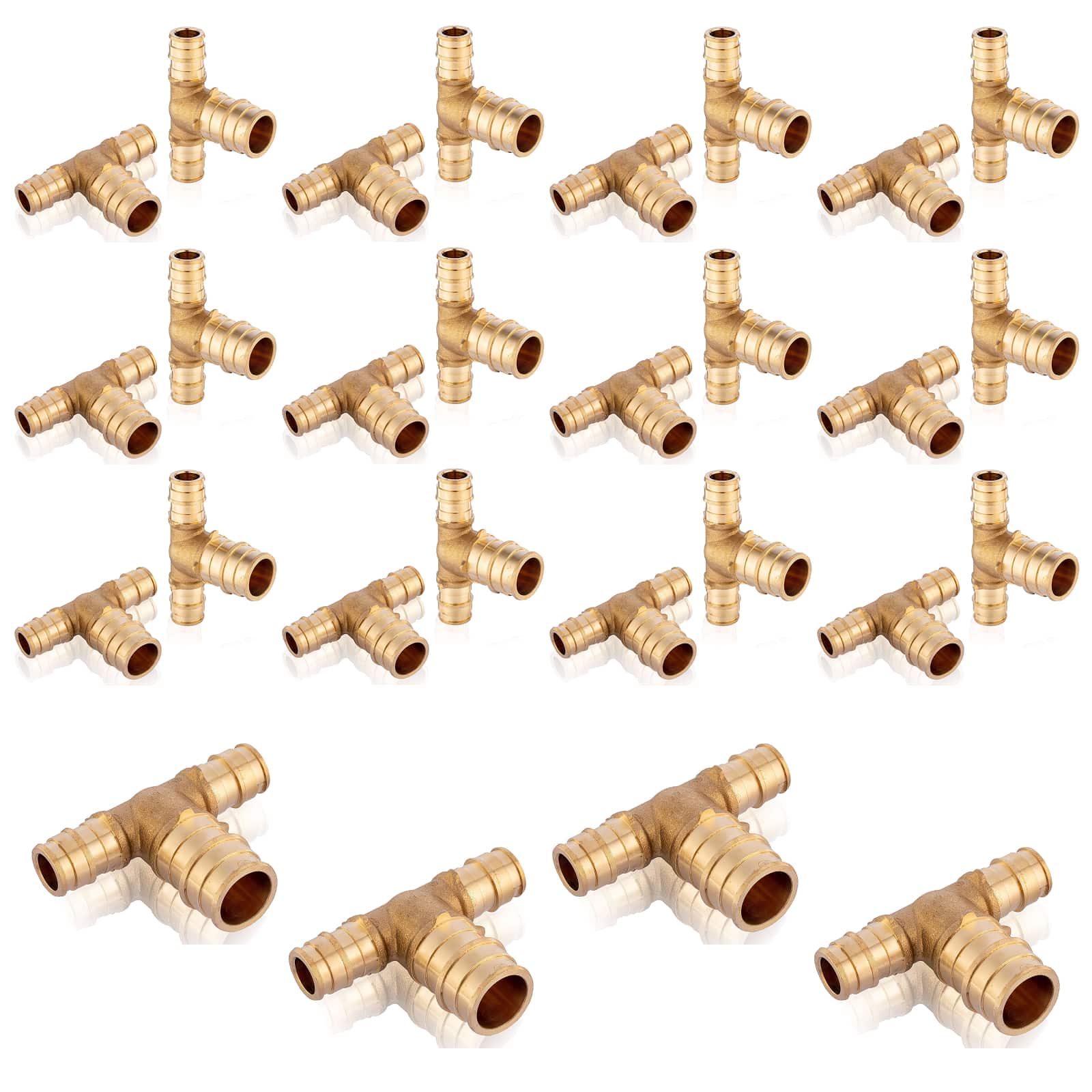 pex a expansion x pex expansion reducing tee lead free 25