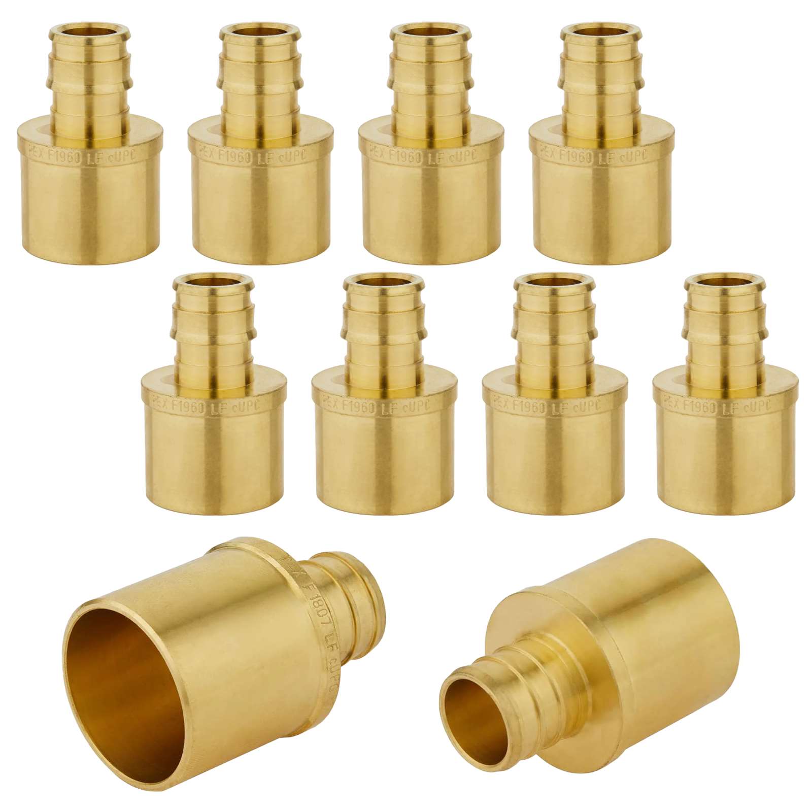 pex a expansion pex x female sweat f1960 adapter lead free 1 25