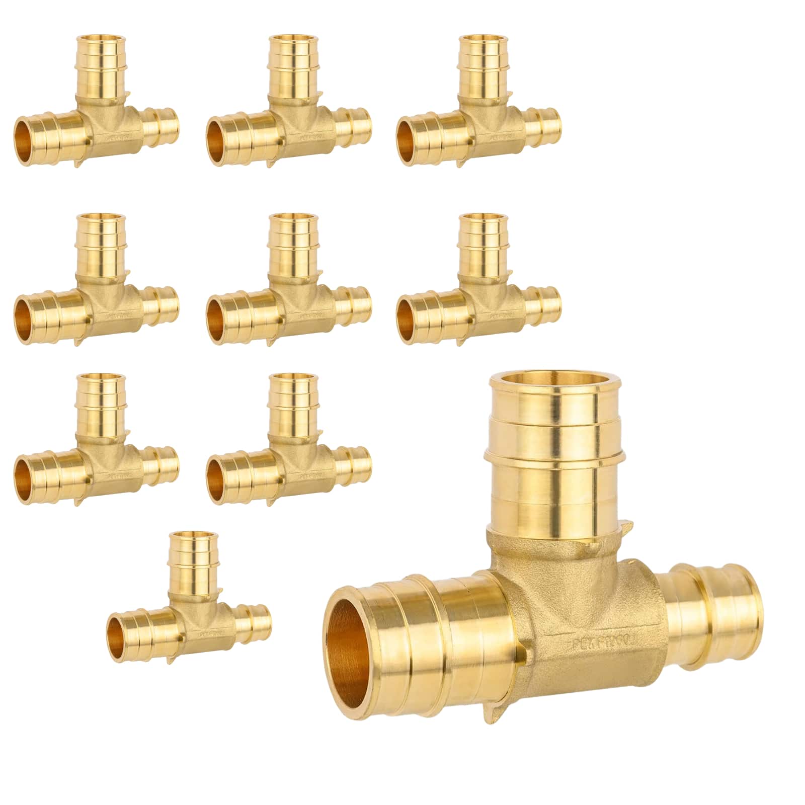 pex a expansion x pex expansion reducing tee lead free 8