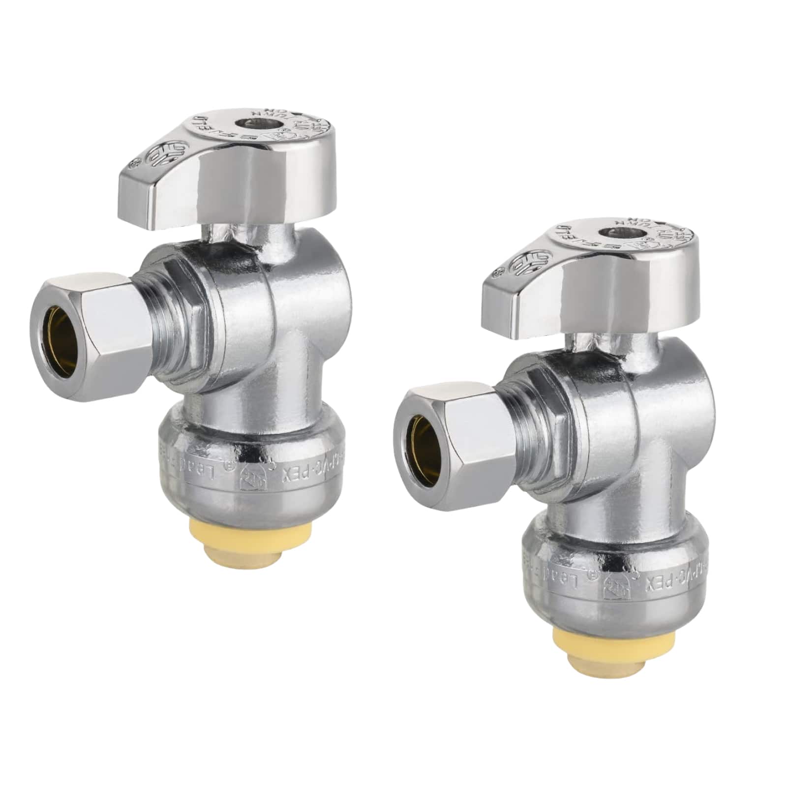 push connect x compr stop valve lead free 8