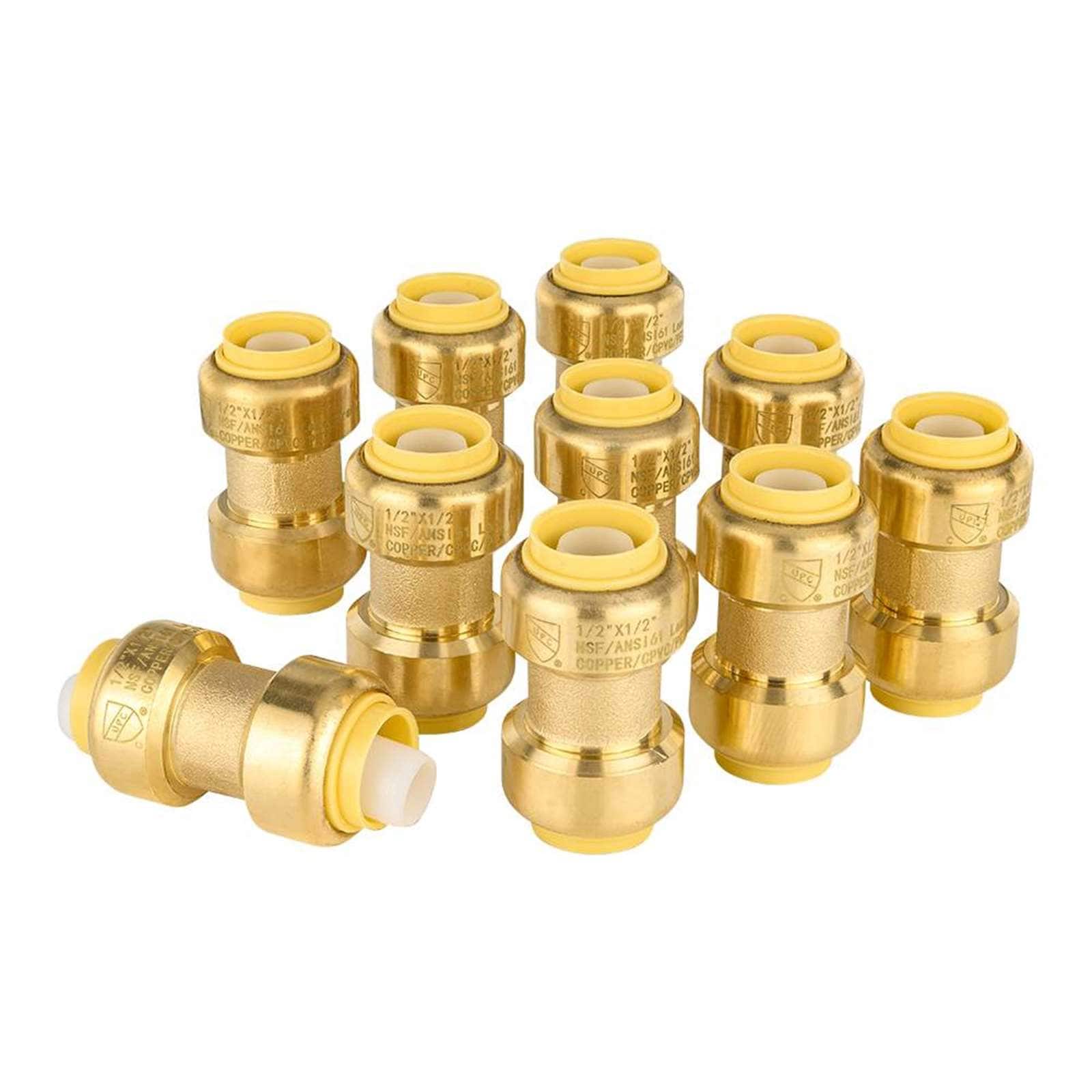 push fit coupling 10